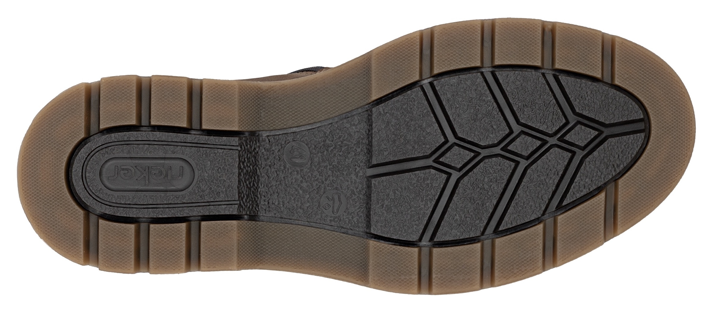 Rieker Winterstiefelette  Winterboots, Schnürboots mit Innenreissverschluss und RiekerTex