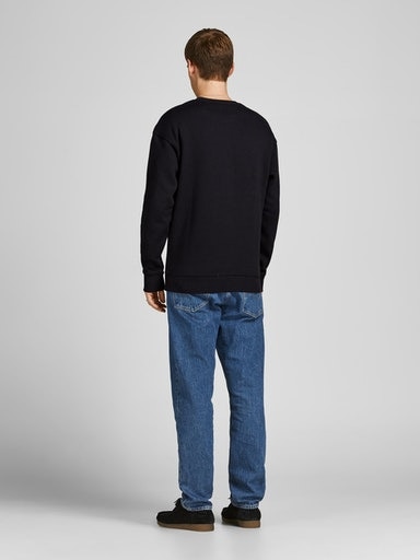 Jack & Jones »JJEBRADLEY  mit Rippbündchen für Alltag und Freizeit«, Materialmix, relaxed fit
