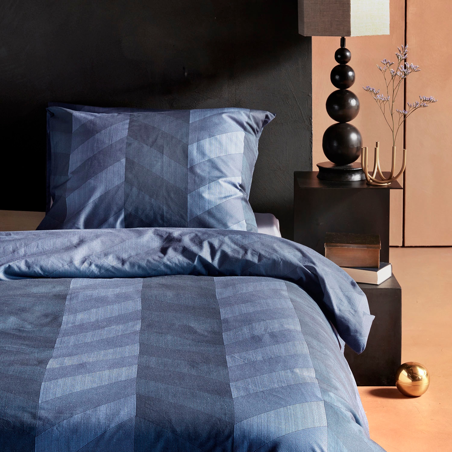 damai Bettwäsche »Atomy« 2 Stk. tlg. mit Fischgrätmuster