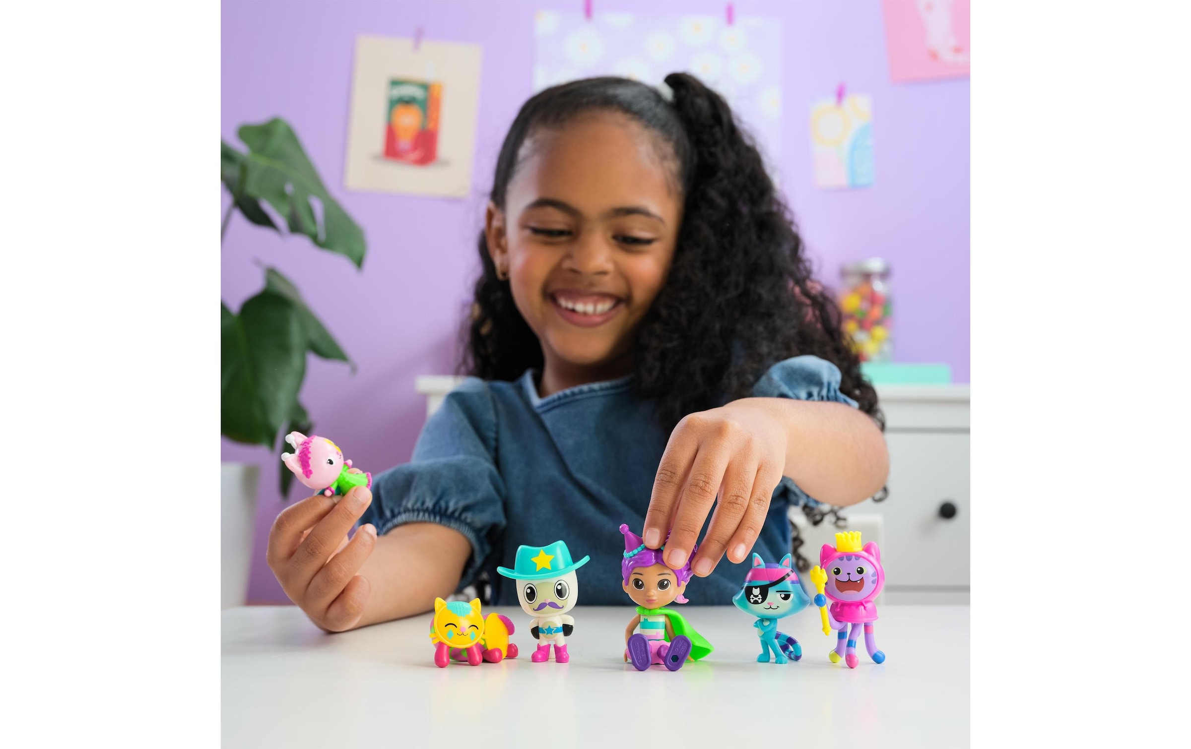 Spin Master Spielwelt »Gabby's Dollhouse Deluxe Figuren Set Celebration«