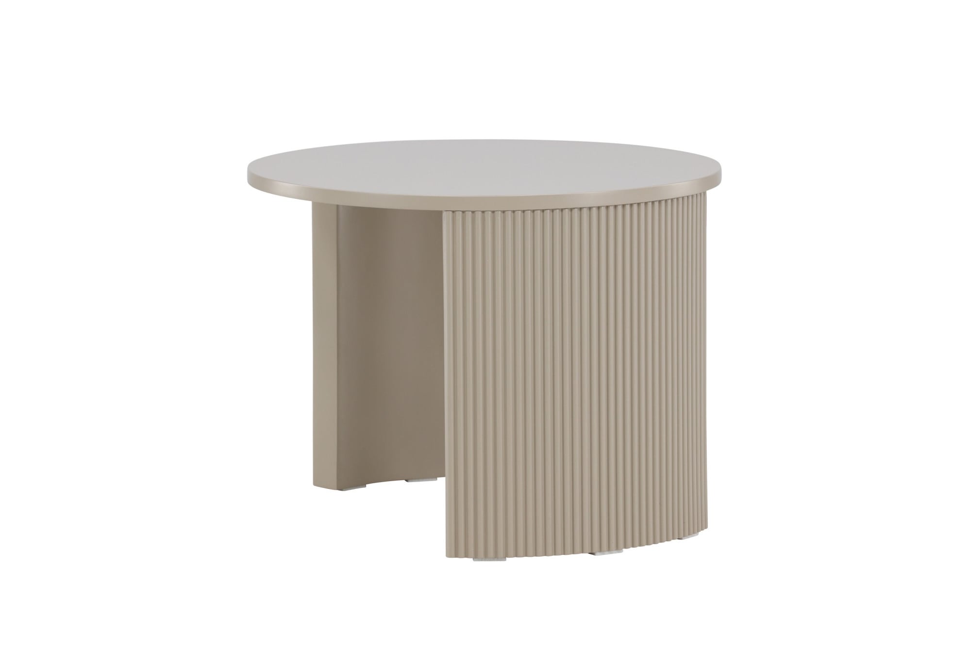 Venture Home Table basse Table basse, MDF, ronde, arrondie, compacte, discrète, classique