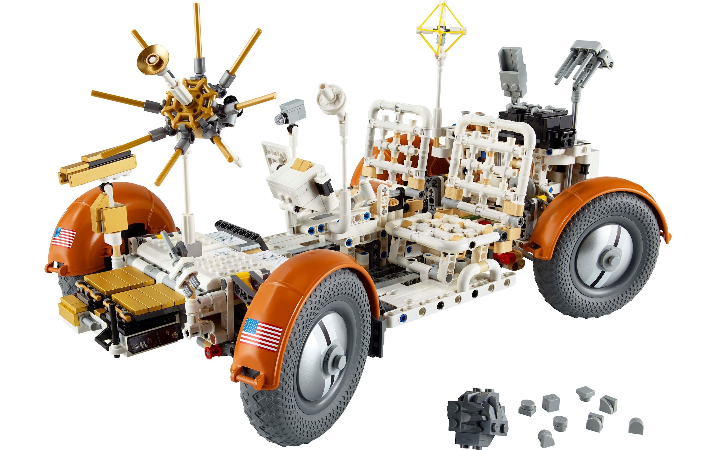 LEGO® Konstruktionsspielsteine »Technic NASA Apollo Lunar Roving Vehicle (LRV) 42182«