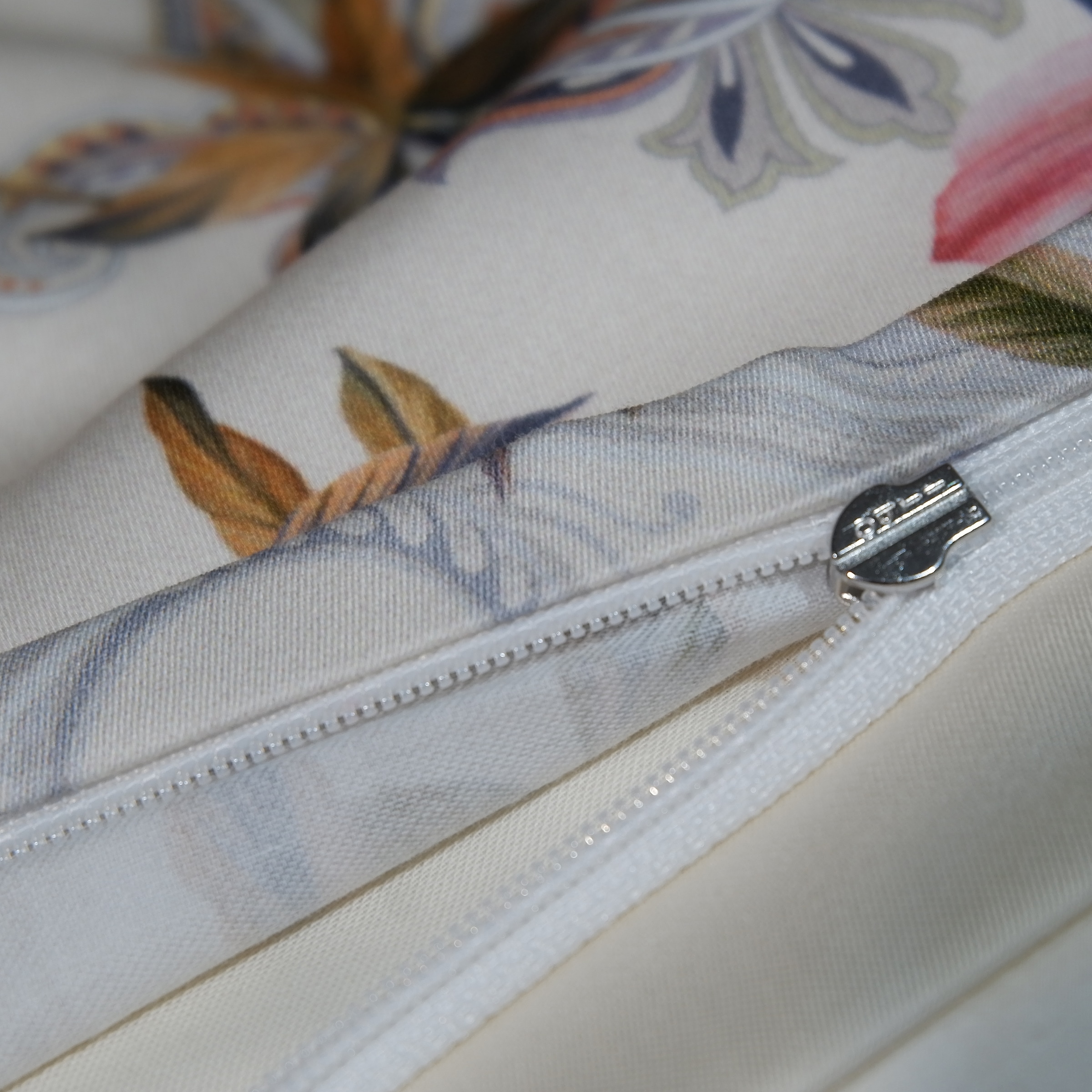 fleuresse Wendebettwäsche »Bed Art S« 2 Stk. Mako Satin 100% Baumwolle mit Reissverschluss