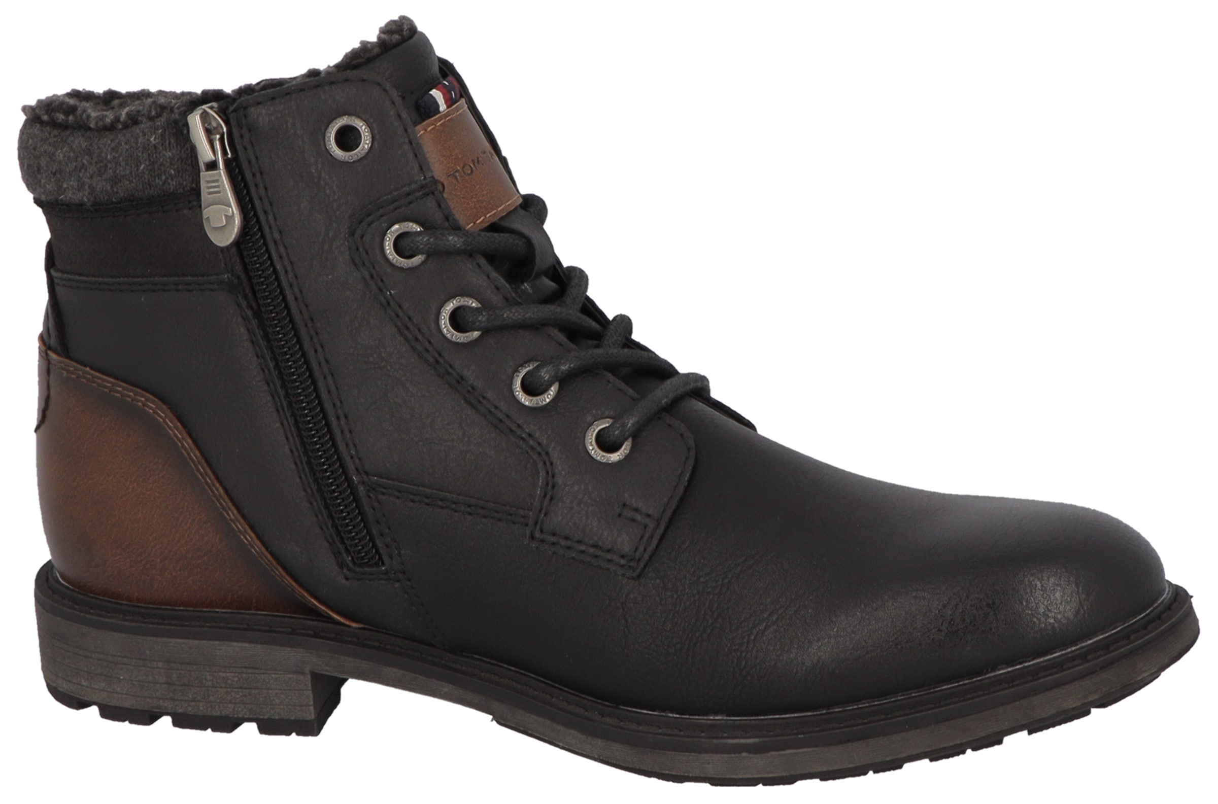 TOM TAILOR Winterboots  mit Logoschriftzügen, Weite G