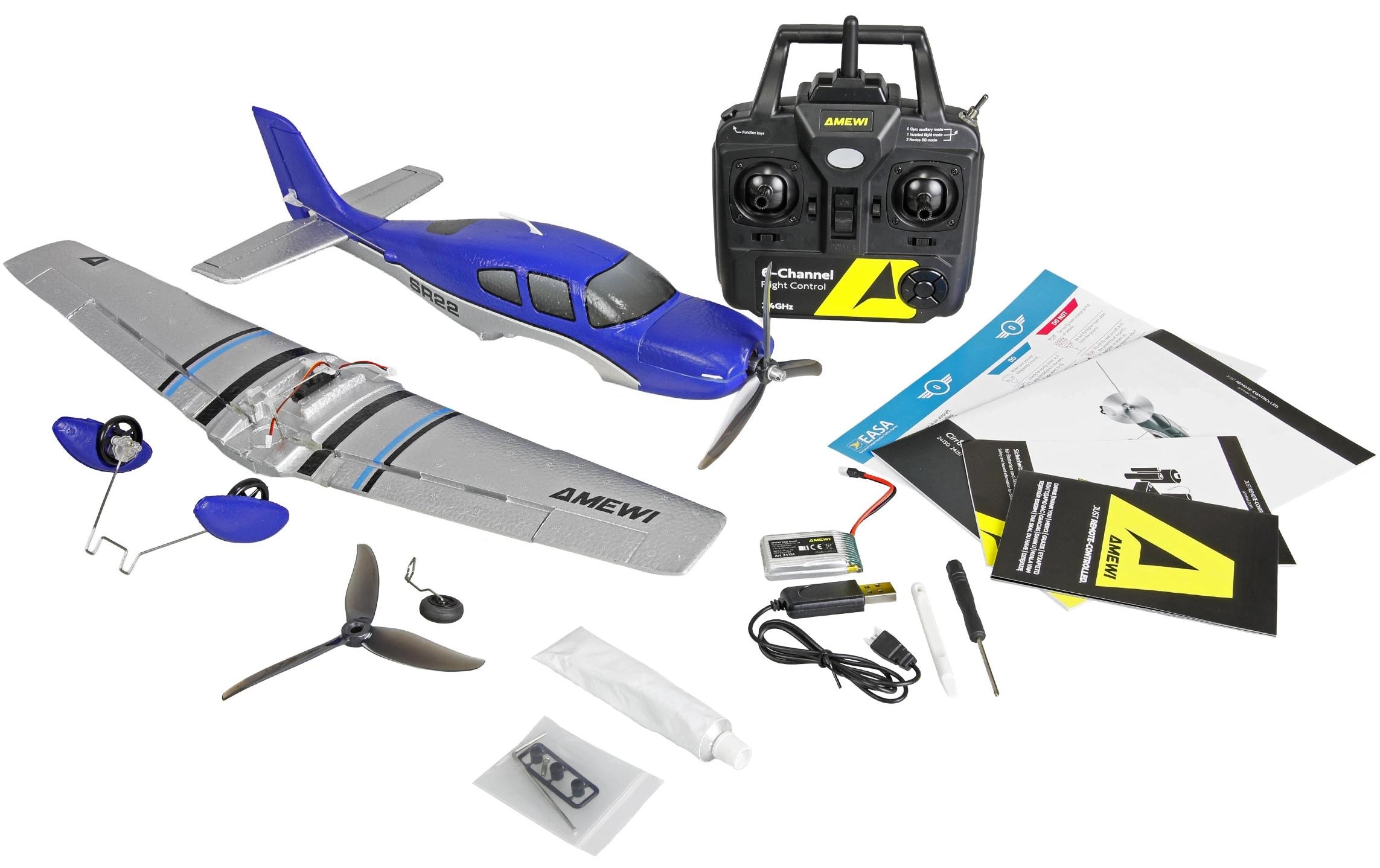 Amewi RC-Flugzeug »Motorflugzeug Cirrus SR22 520 mm, RTF«