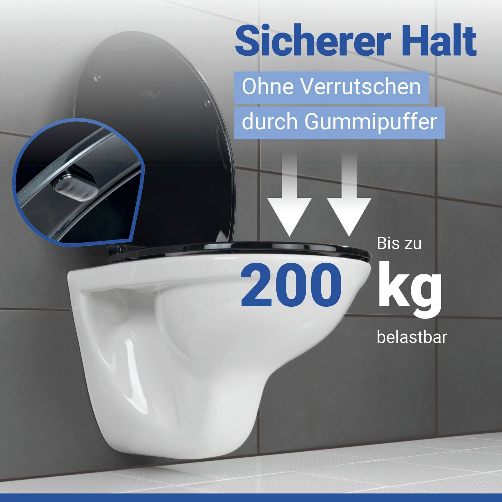WENKO Siège de WC »KOS«