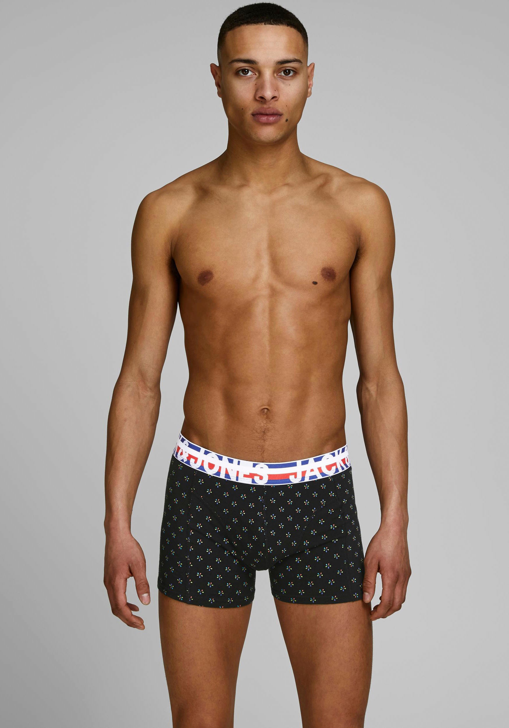 Jack & Jones Tronc »JACHENRIK TRUNKS 3 PACK NOOS« Paquet, 3 cuis