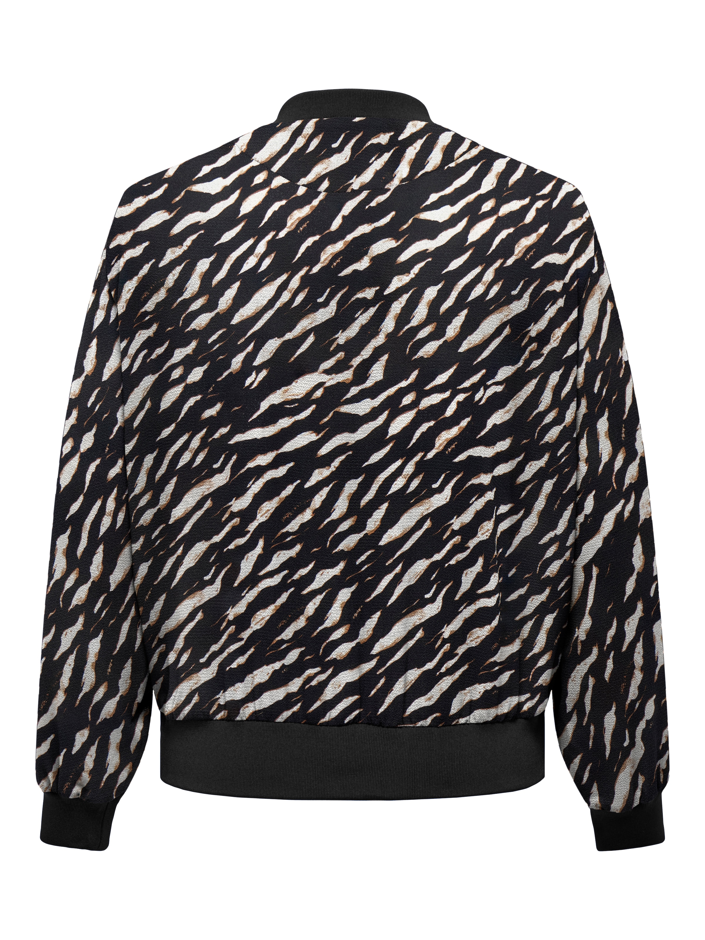 ONLY CARMAKOMA Veste bomber »CARLUX LIFE LS BOMBER JACKET NOOS« mélange de matériaux, coupe régulière