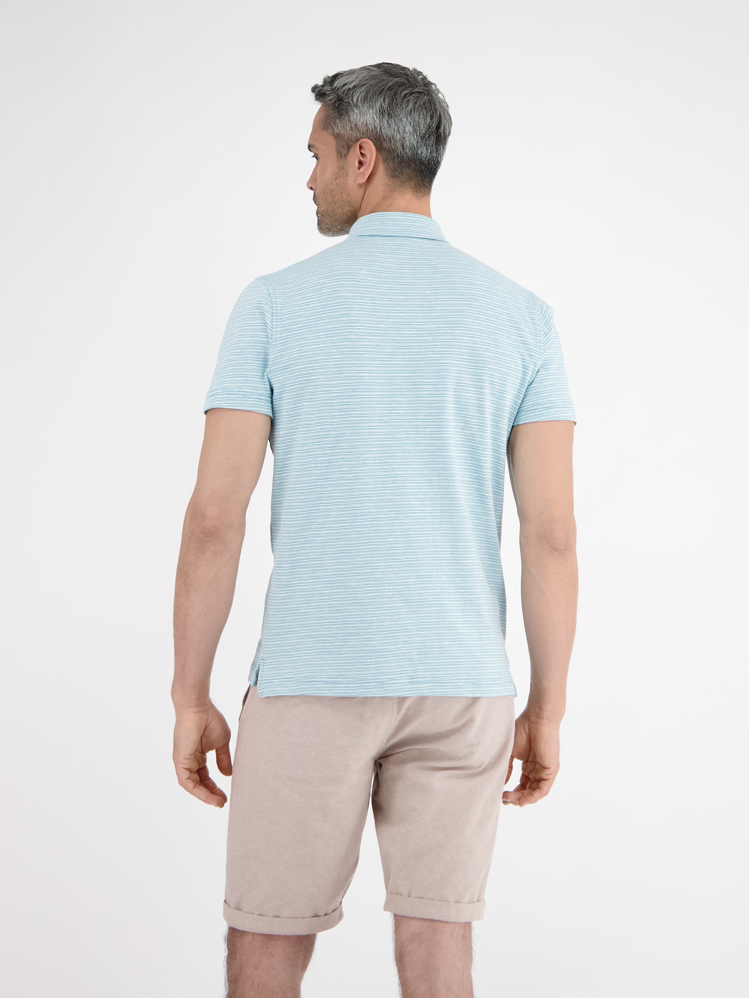 LERROS Poloshirt »Poloshirt, sportiv-gestreift«