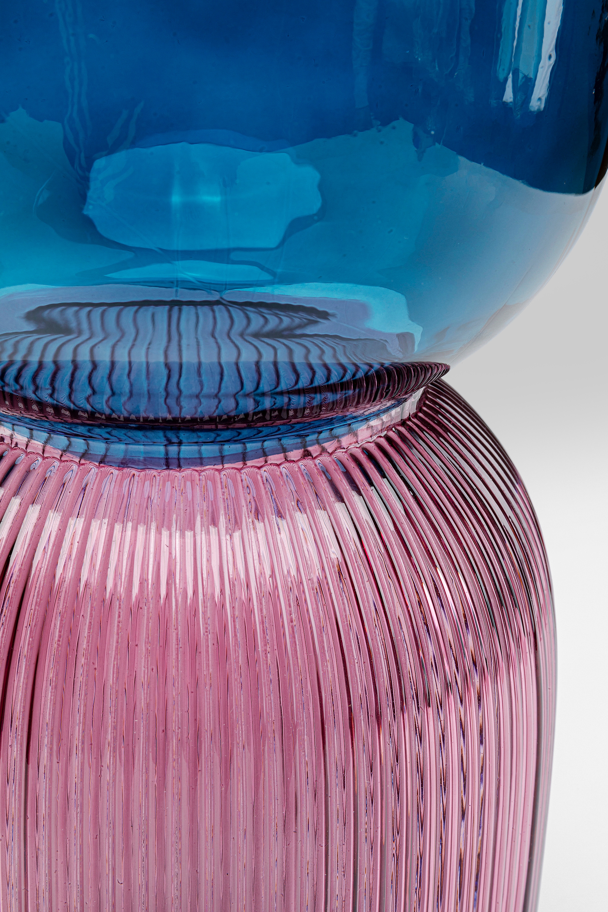 Kare Design Tischvase »Vase Marvelous Duo Blau Lila 40cm«