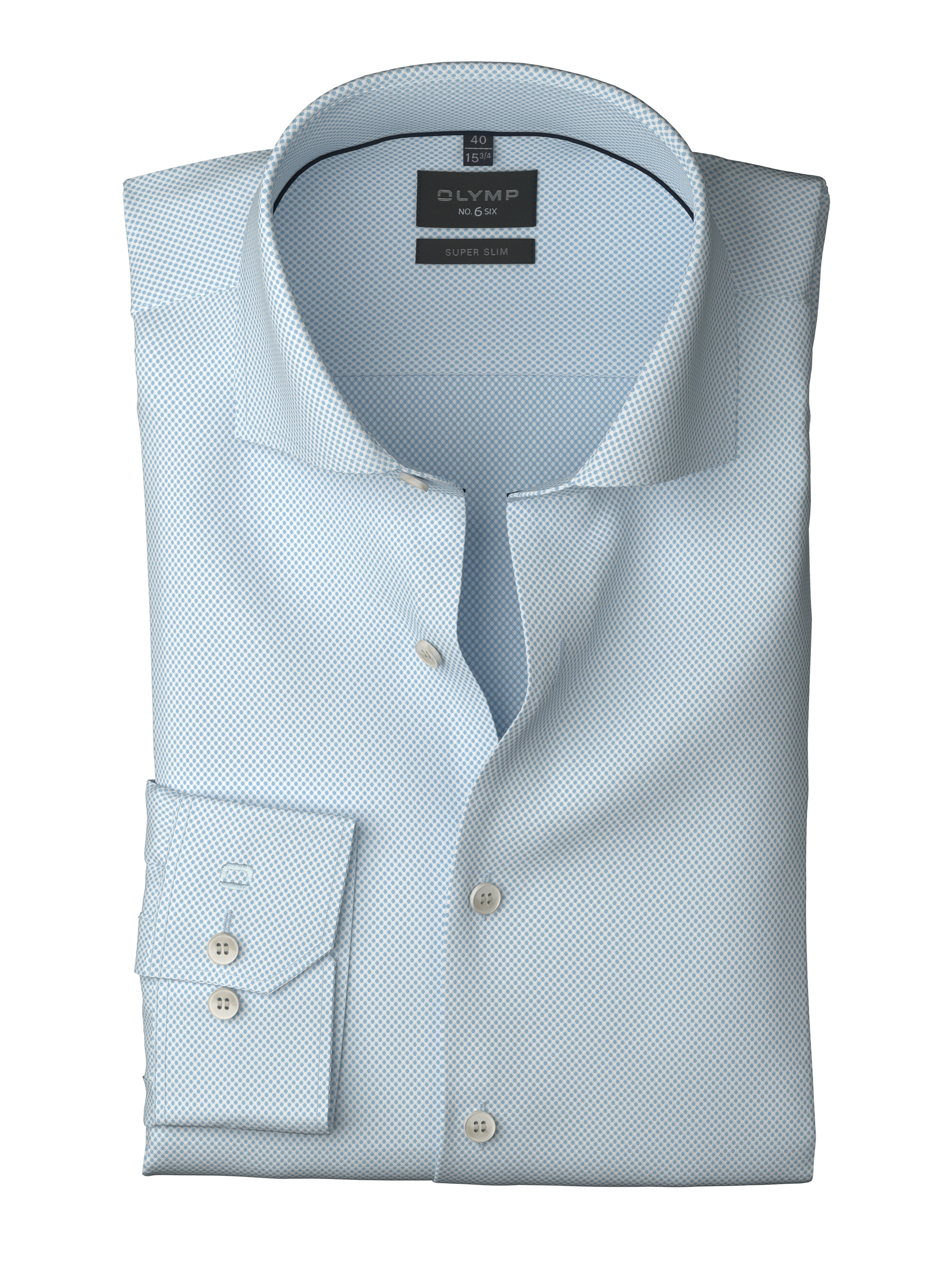 OLYMP Chemise à manches longues »No 6 six« Royal Kentkragen, Businesshemd, super slim fit