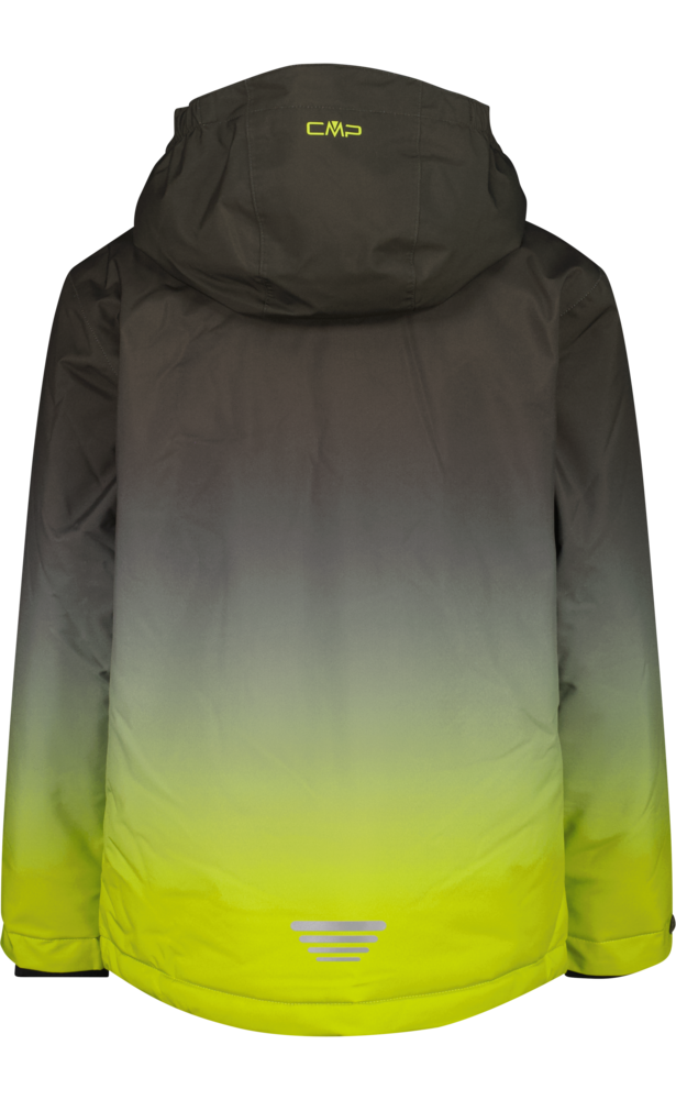 CMP Veste d'hiver »KID JACKET SNAPS HOOD« avec capuche Atmungsaktiv und wasserdicht, abnehmbare Kapuze, für Alpinski-Einsatz