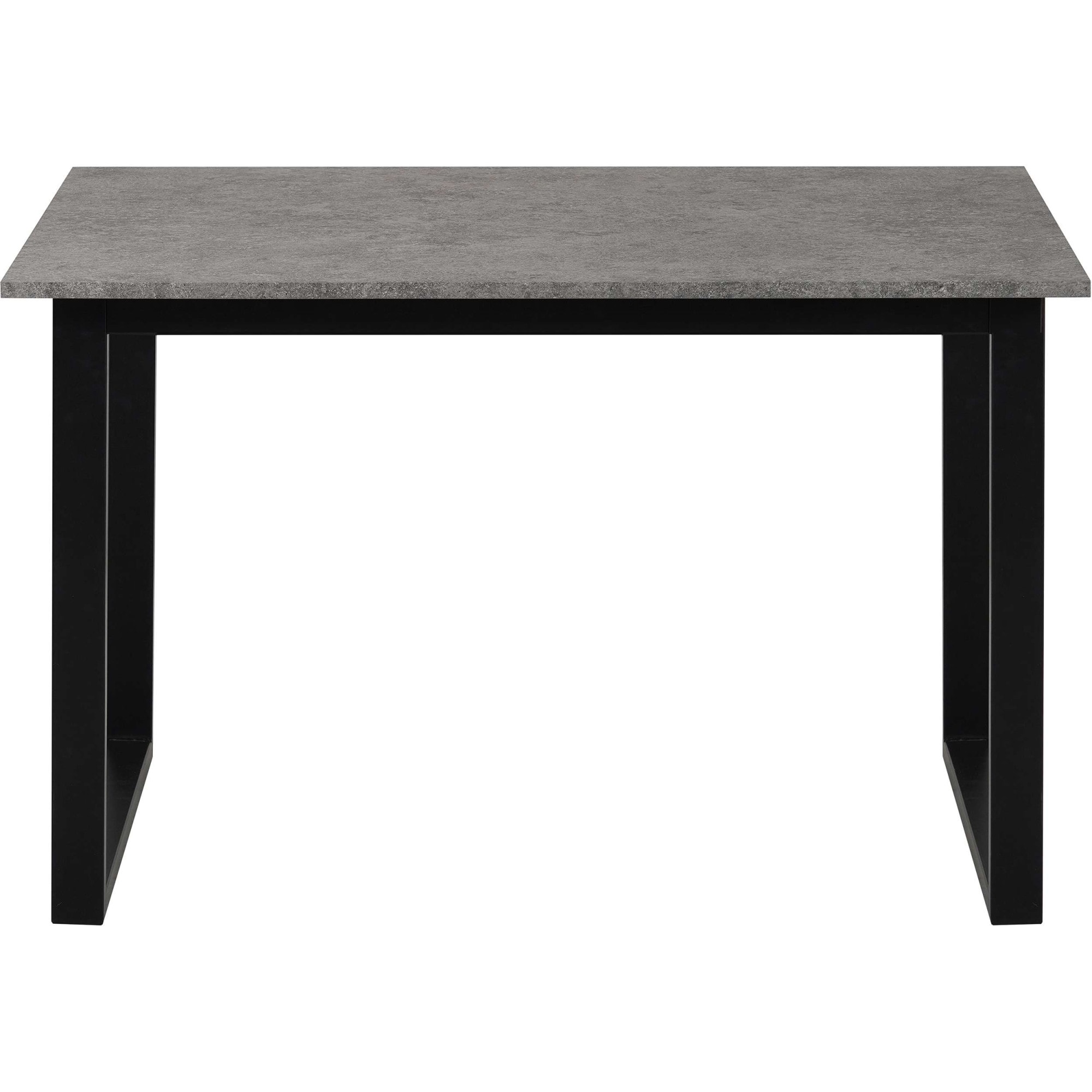 GOODproduct Table de salle à manger »Barcell« schwarzes Metallgestell, Plattenvarianten wählbar, sowie Grössen