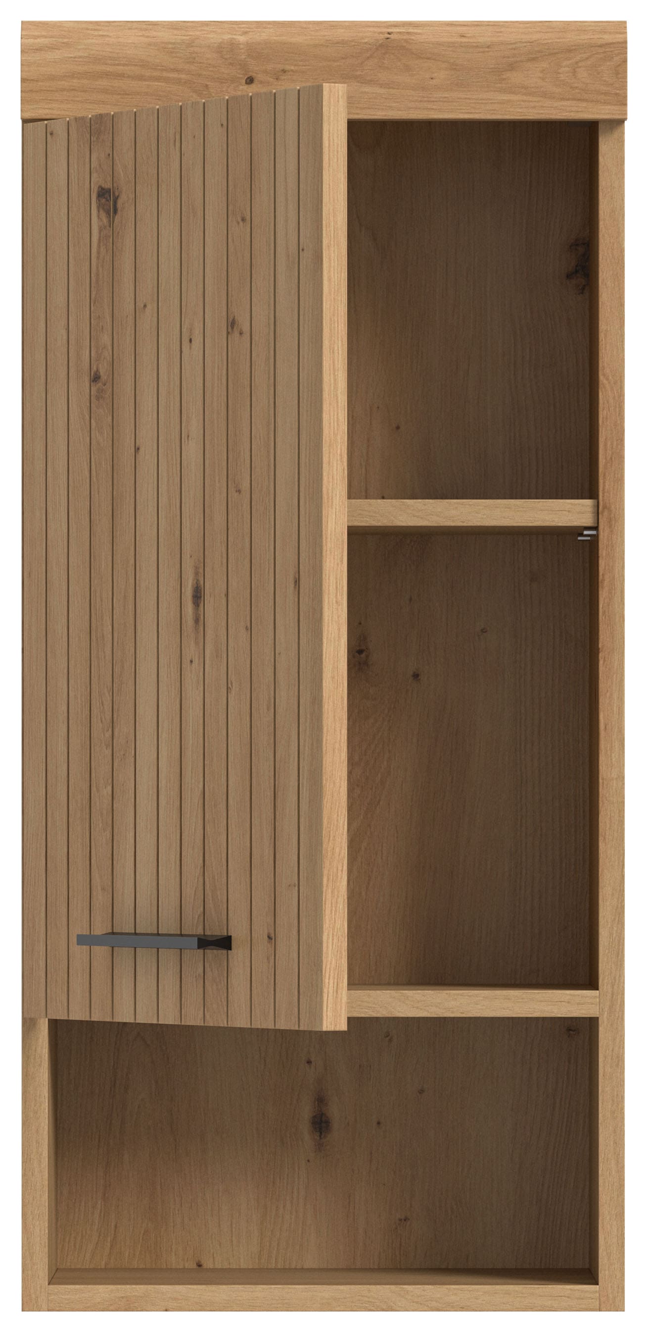 welltime Hängeschrank »SIENA, Breite 37cm, 1 Tür, 1 offenes Fächer, 1 Einlegeboden, MDF-Front« TOPSELLER!, 1 Stk. tlg. in verschiedenen Farben erhältlich, Badmöbel, Badschrank, Schrank, Bad