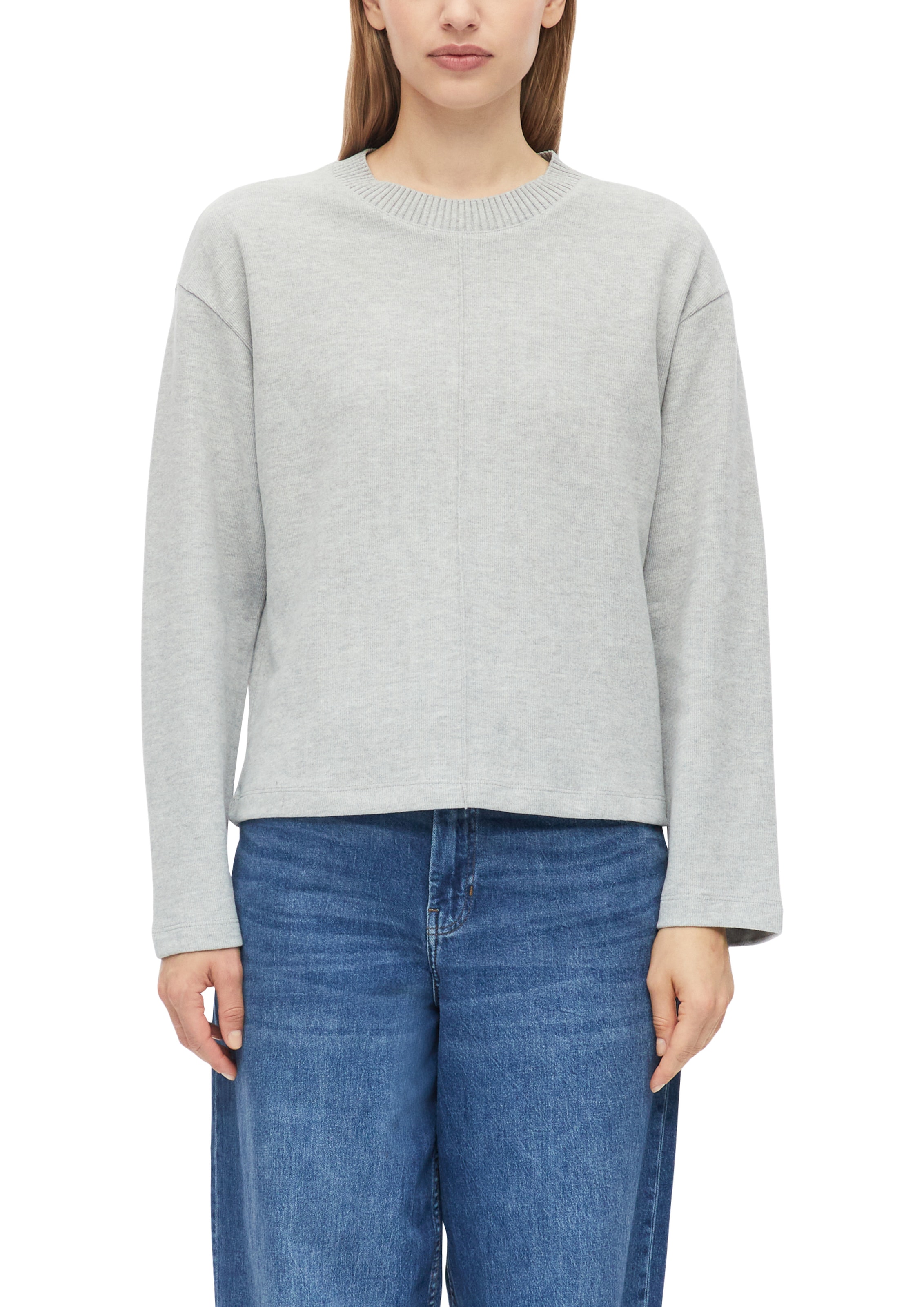 s.Oliver Sweat-shirt , Coupe décontractée avec épaules tombantes
