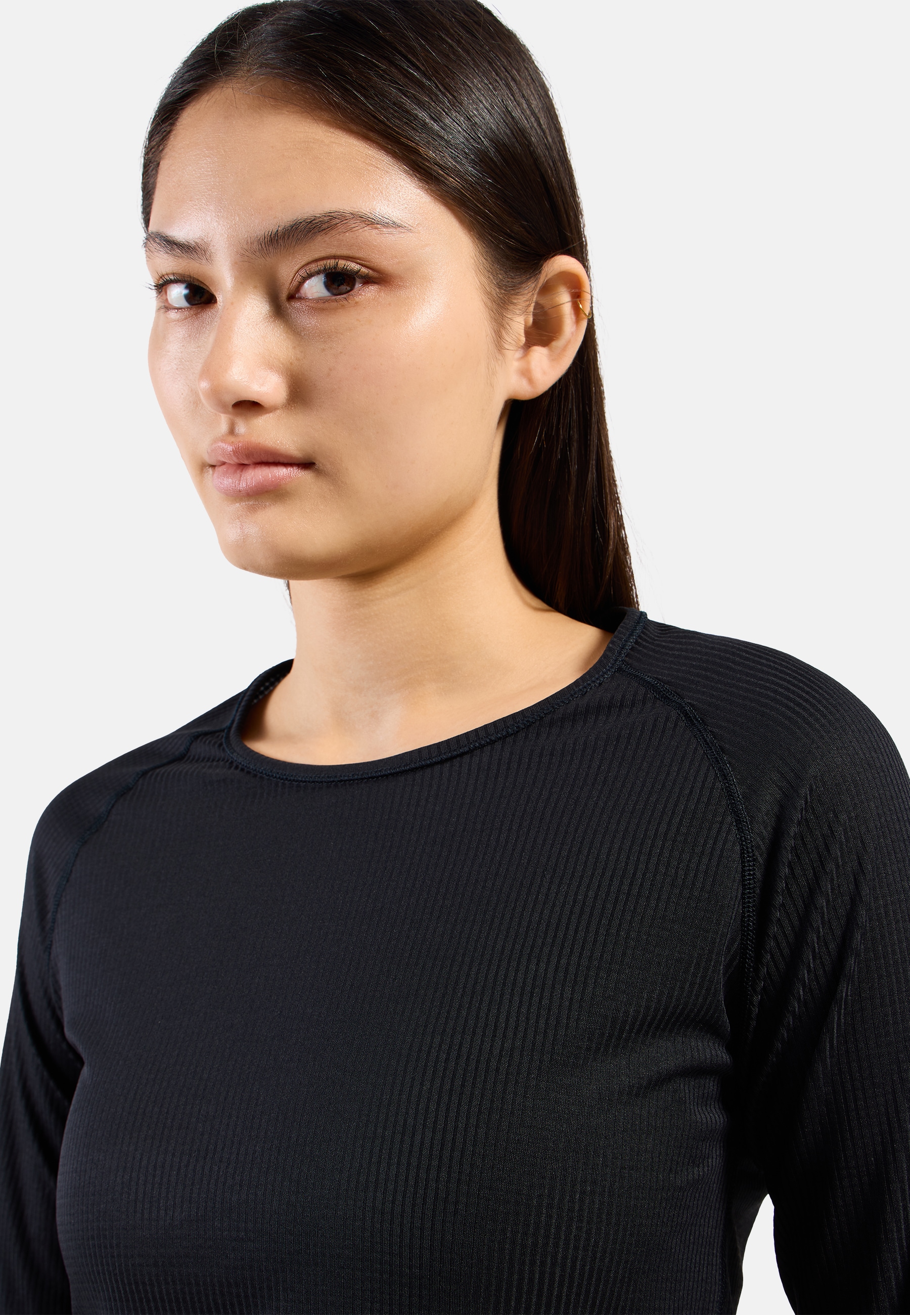 Odlo T-shirt fonctionnel »BL TOP crew neck l/s-ACTIVE LIGHT« t-shirt fonctionnel respirant, séchage rapide, qualité élastique