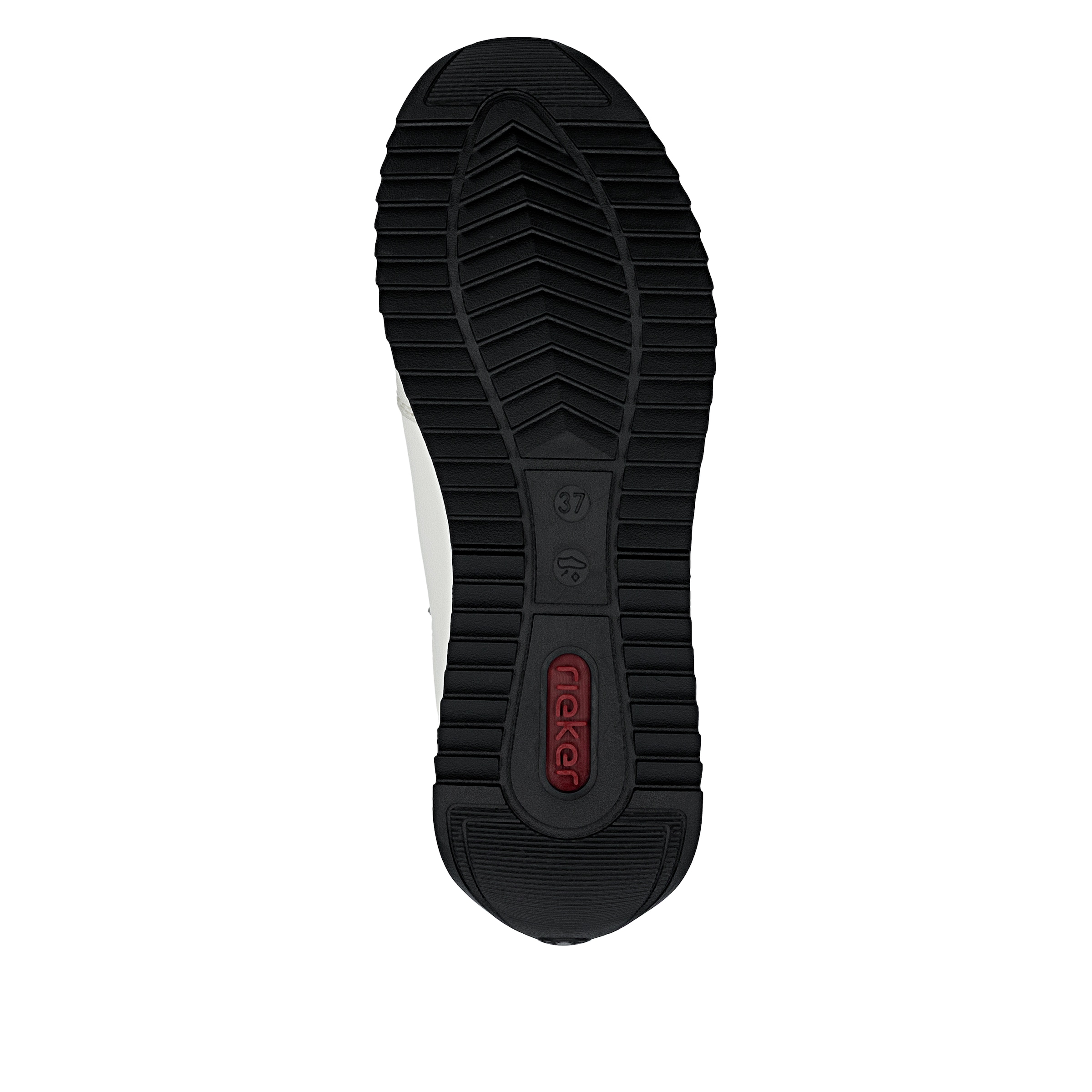 Rieker Sneaker  Schnürschuh, Halbschuh, Freizeitsneaker mit Kontrastdetails