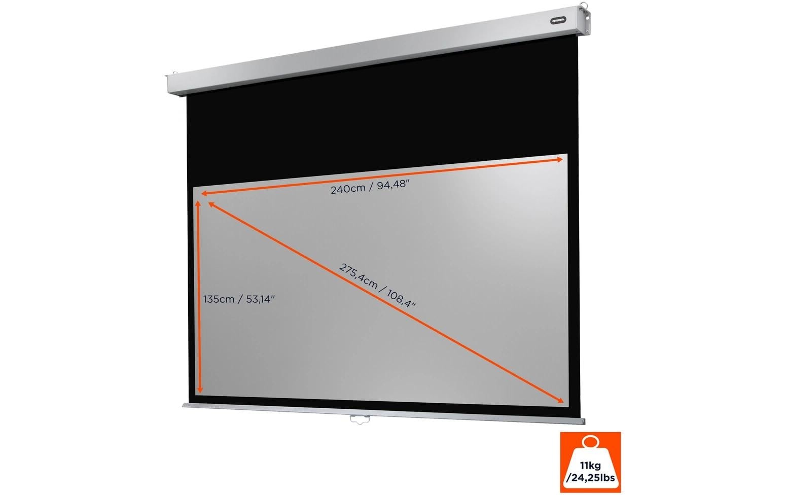 Celexon Rolloleinwand »Pro Plus 240x135 cm«