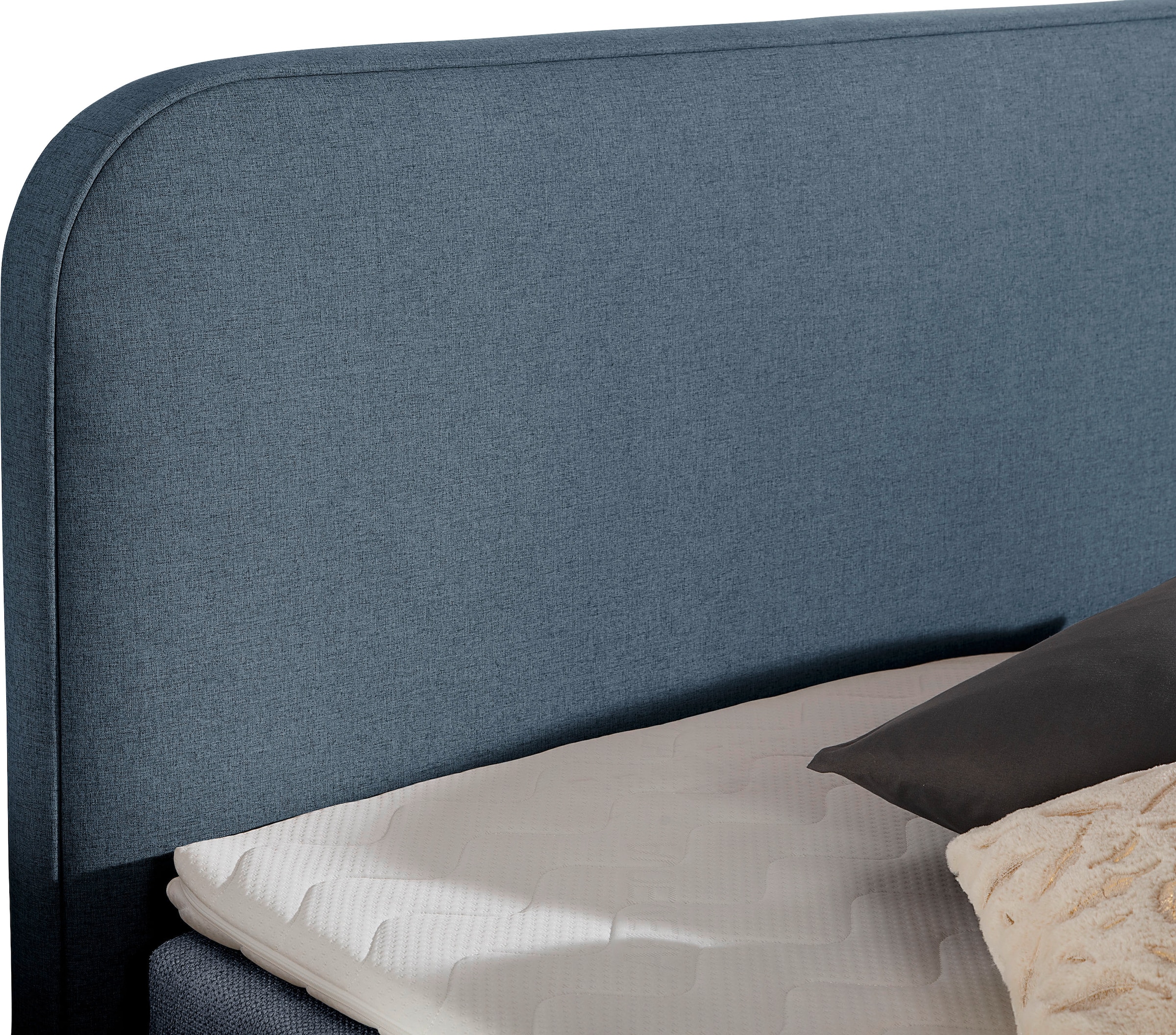 Home affaire Boxspringbett »Cesson, in verschiedenen Breiten« inkl. Topper, wahlweise in H2, H3 oder H4 erhältlich