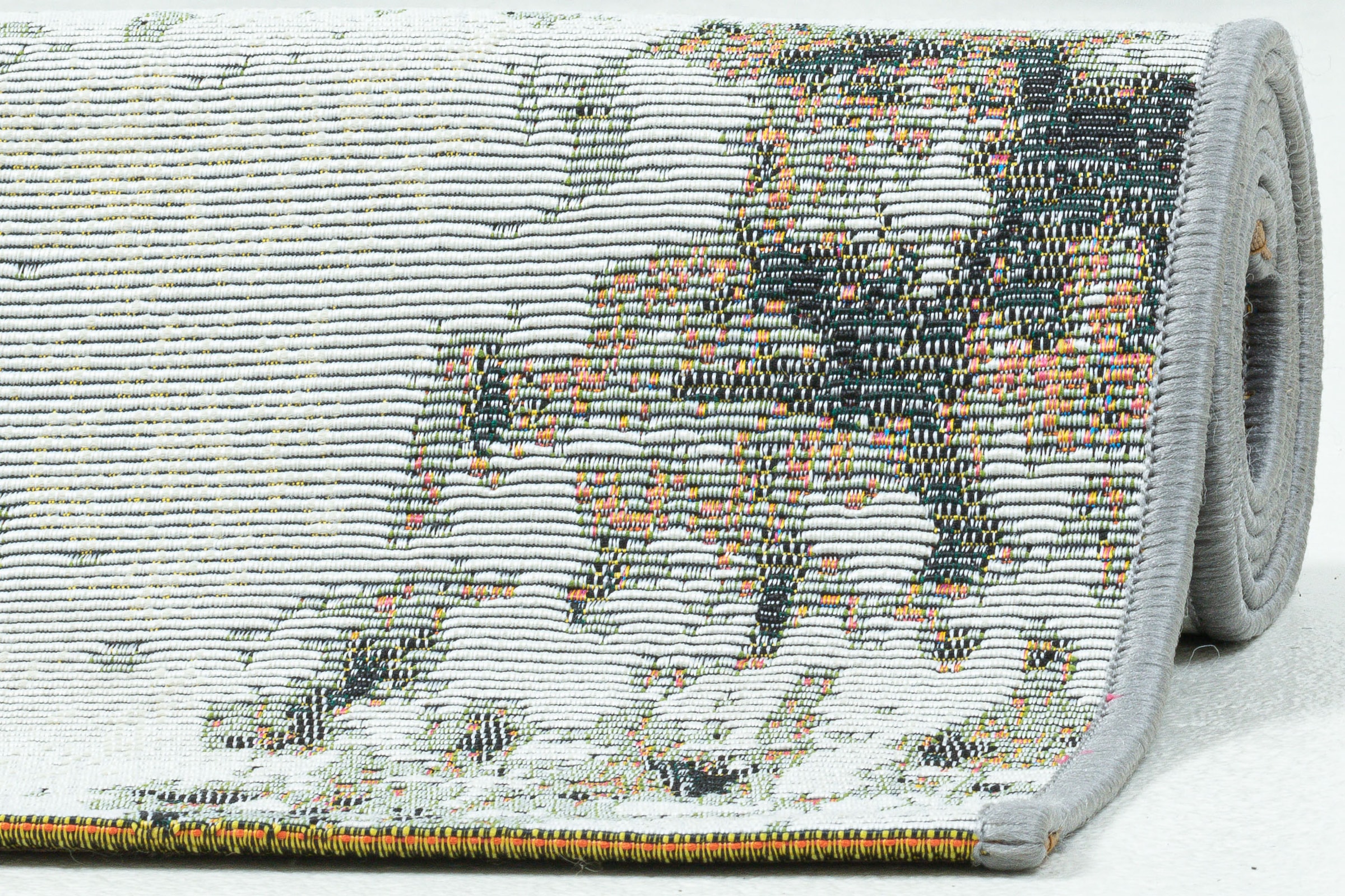 Sansibar Tapis »Rantum Beach SA-027« Rectangulaire 3 mm Höhe tissu plat, design moderne, adapté intérieur et extérieur