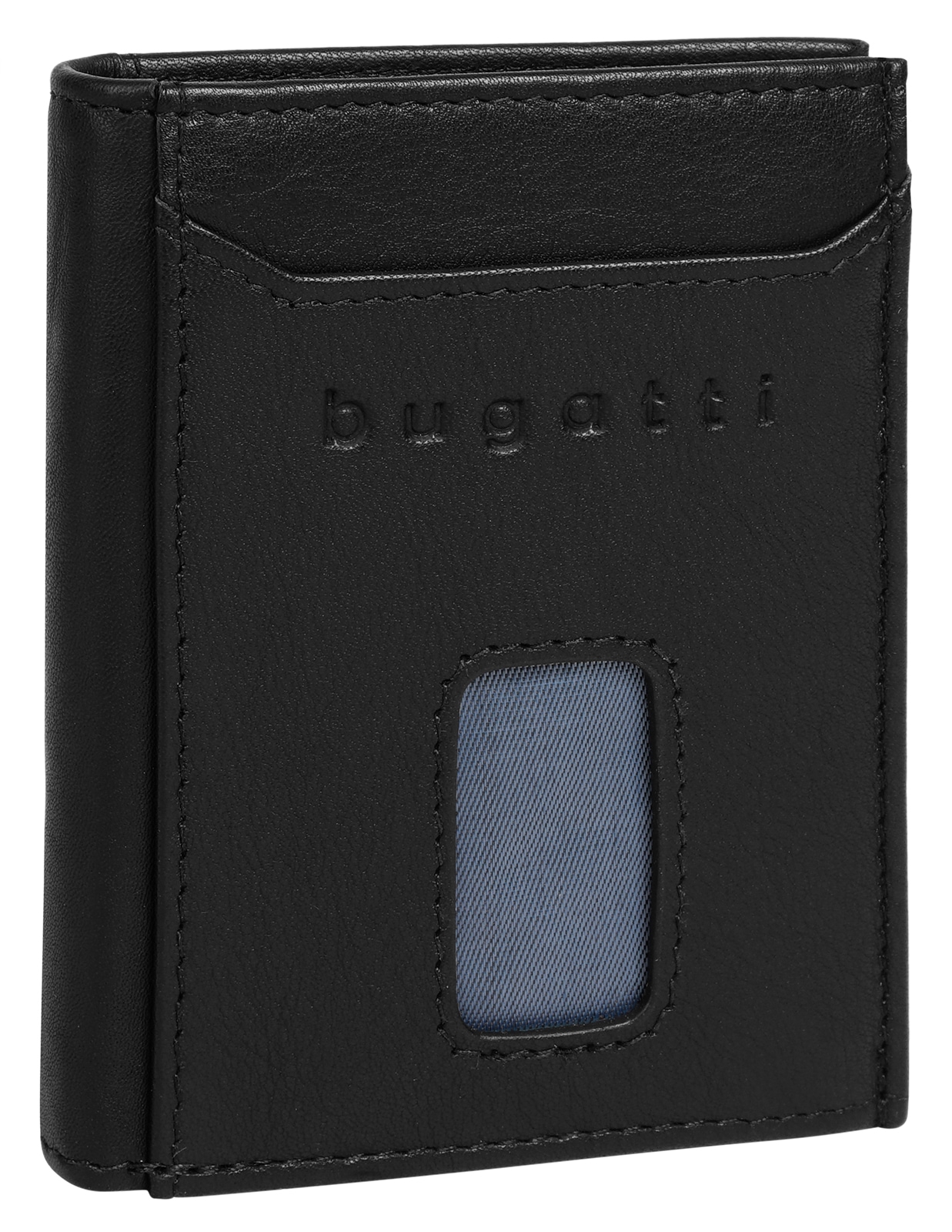 bugatti Porte-monnaie »BUGATTI Herren, Damen SECURE SLIM echt Leder« cuir véritable