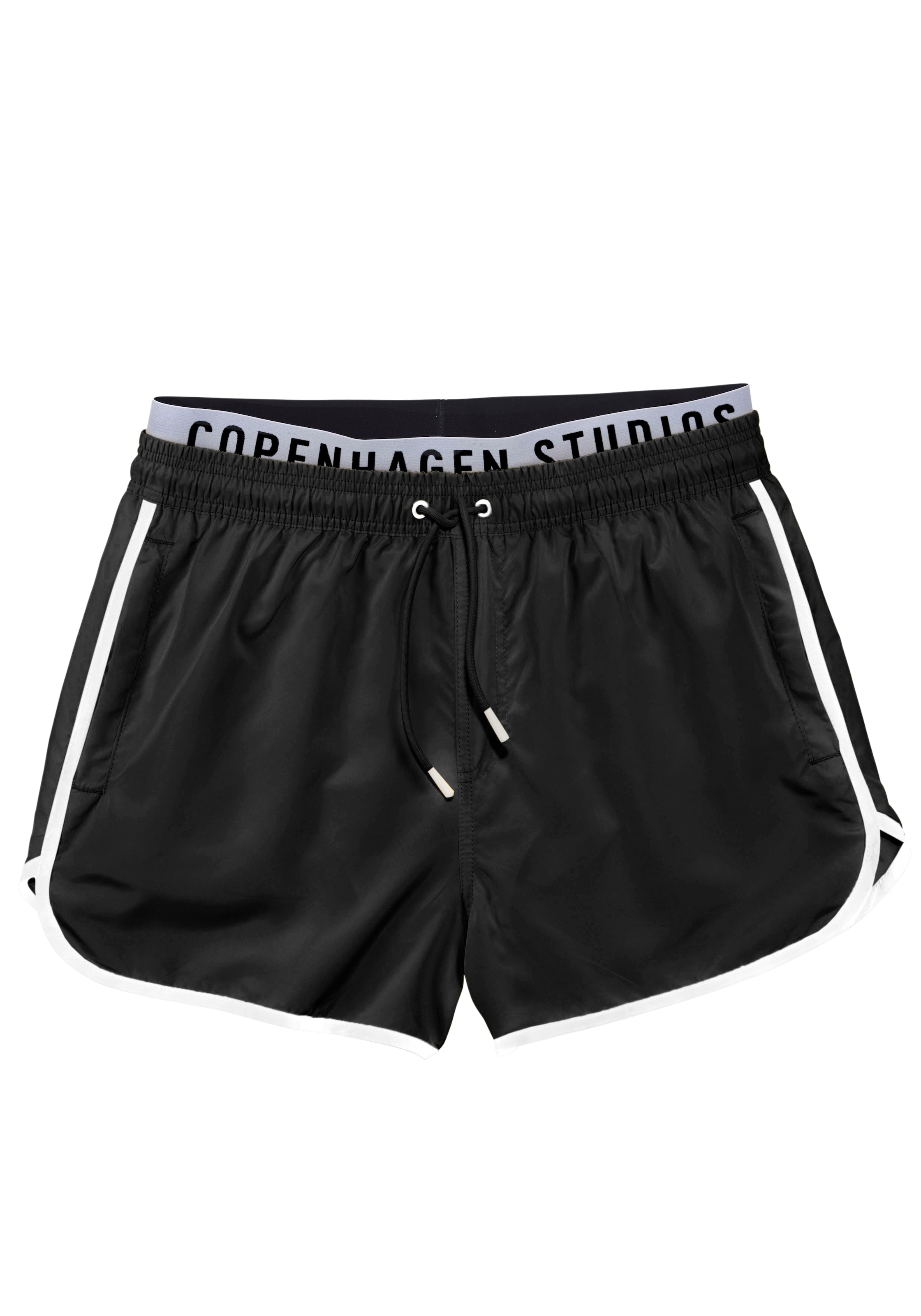 Copenhagen Studios Short de bain mit elastischem  Bund