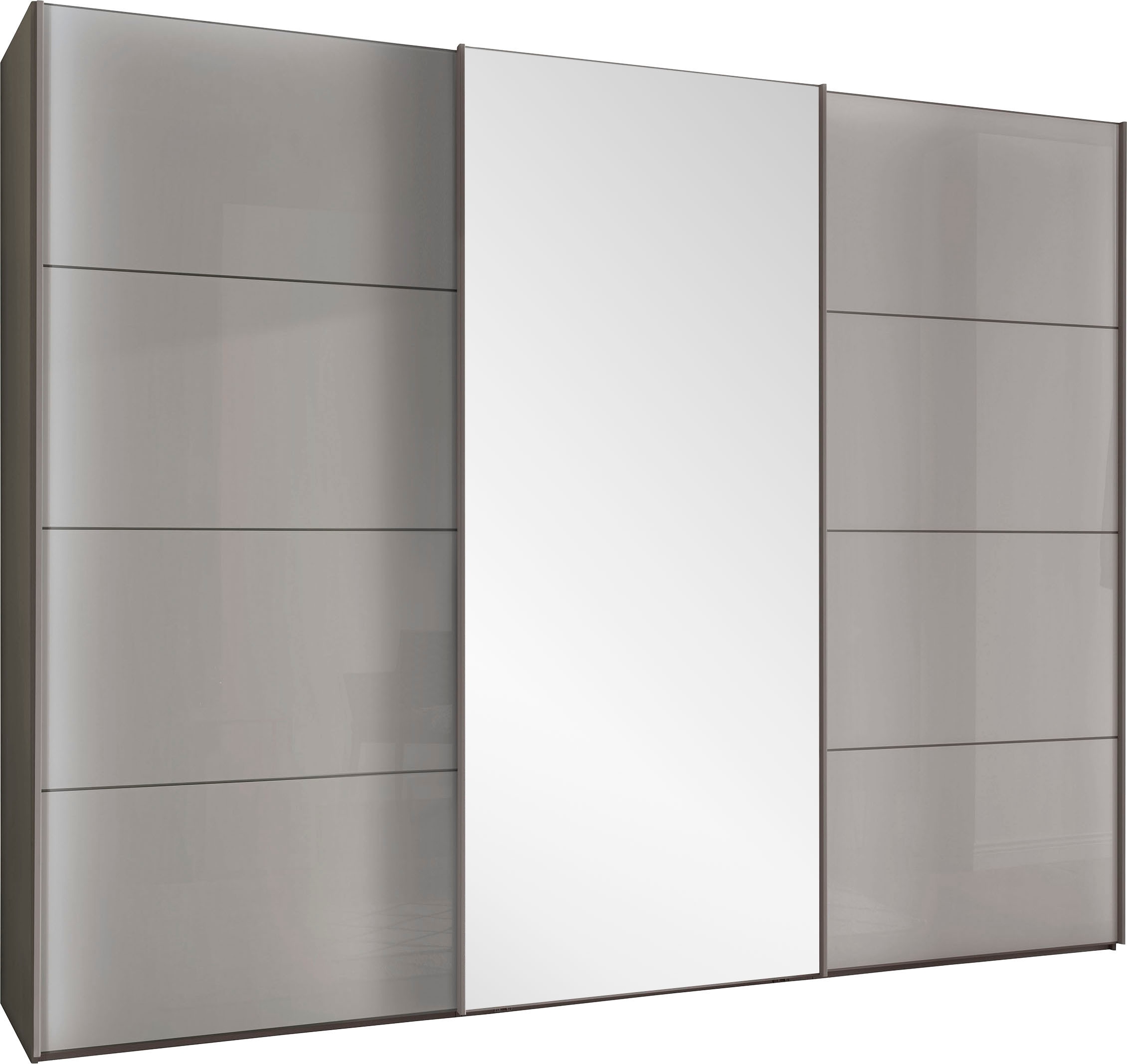WIEMANN Schwebetürenschrank »Kos« mit Spiegeltür und Schattenfuge
