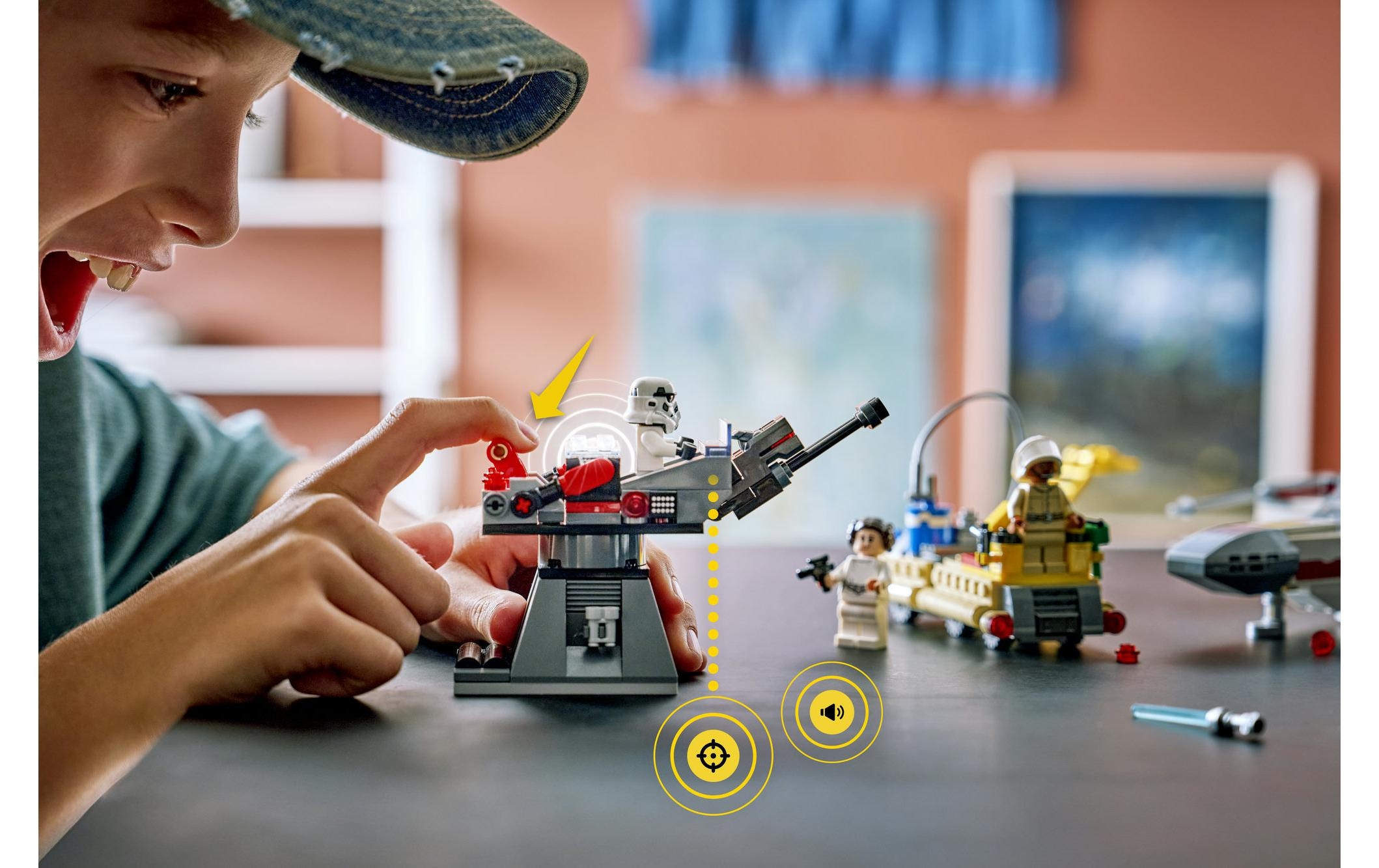 LEGO® Pions de construction »SMART Play: Lukes Rot Fünf X-Wing (75423), LEGO Star Wars™« inklusive SMART Brick; mit Licht- und Soundeffekten