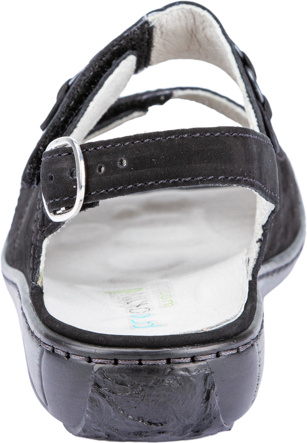 Waldläufer Riemchensandale »GARDA«  , Sommerschuh, Sandalette, Keilabsatz, mit Druckknopf, G-Weite