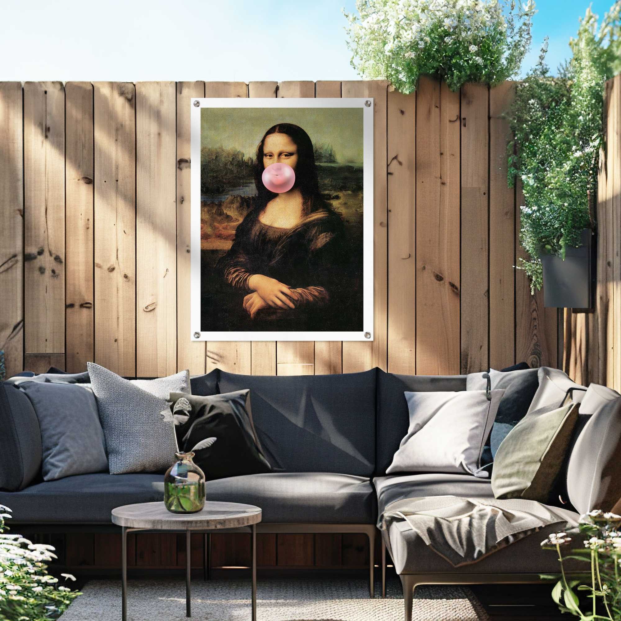 Reinders! Poster »Mona Lisa - bubblegum«