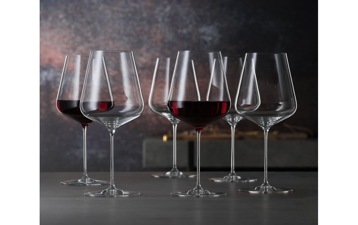 Eulenspiegel Rotweinglas »Spiegelau Rotweinglas Definition 750 ml, 2 Stück, Transparent« Aromaentfaltung, Brillianz, Klangvoll, Kristallklar