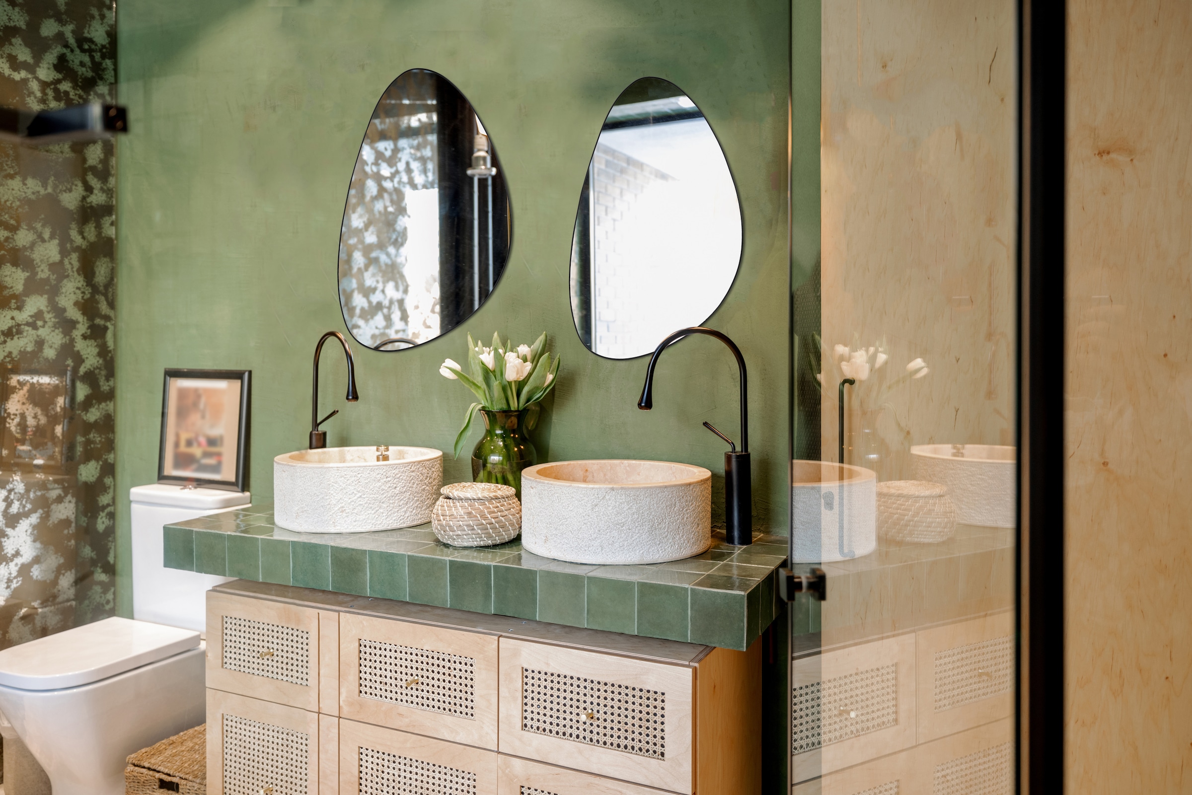 MIRRORS AND MORE Miroir déco »Idona« avec cadre métallique