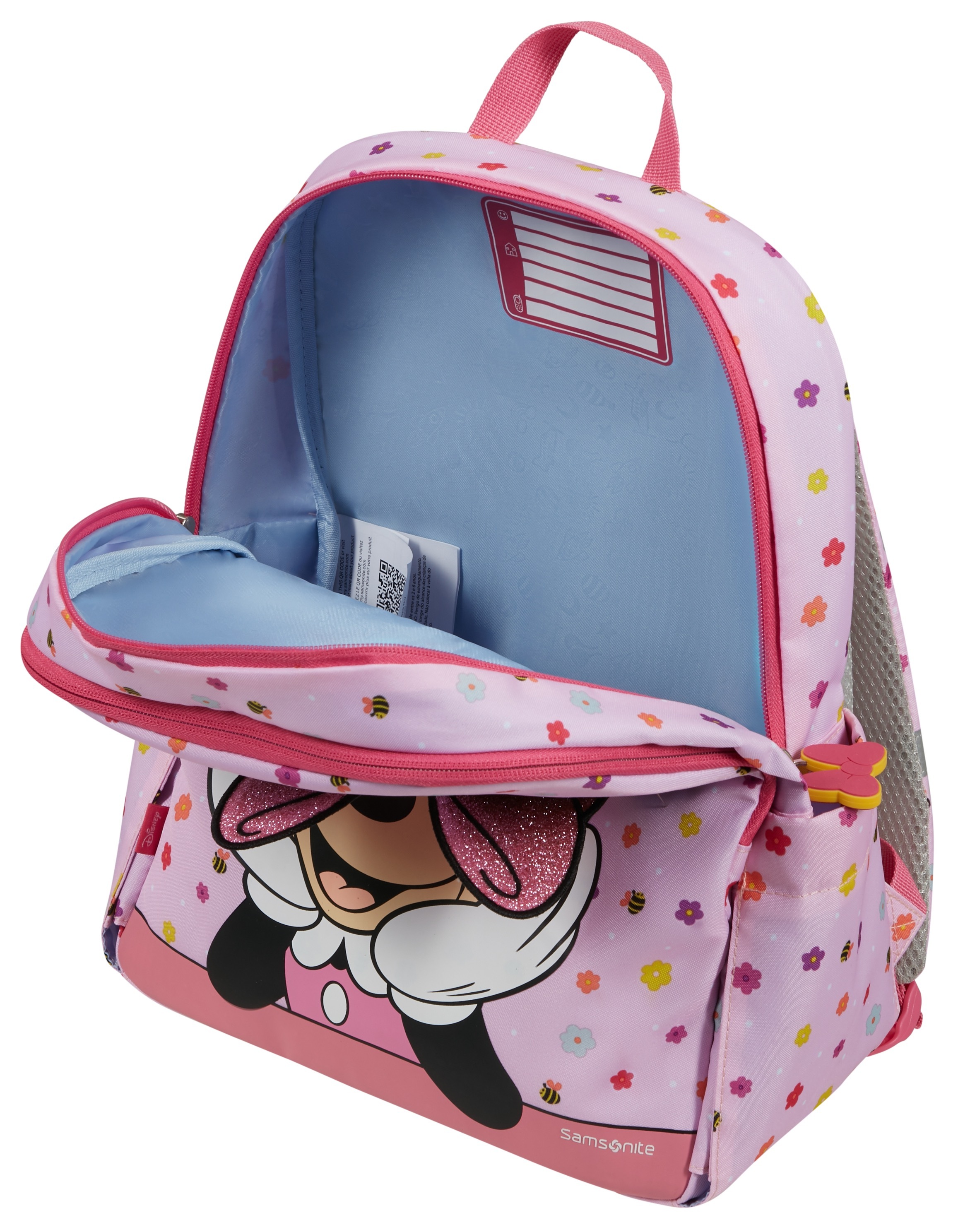 Samsonite Sac à dos pour enfants »DAYDREAM DISNEY, Minnie Flower Power« reflektierende Details