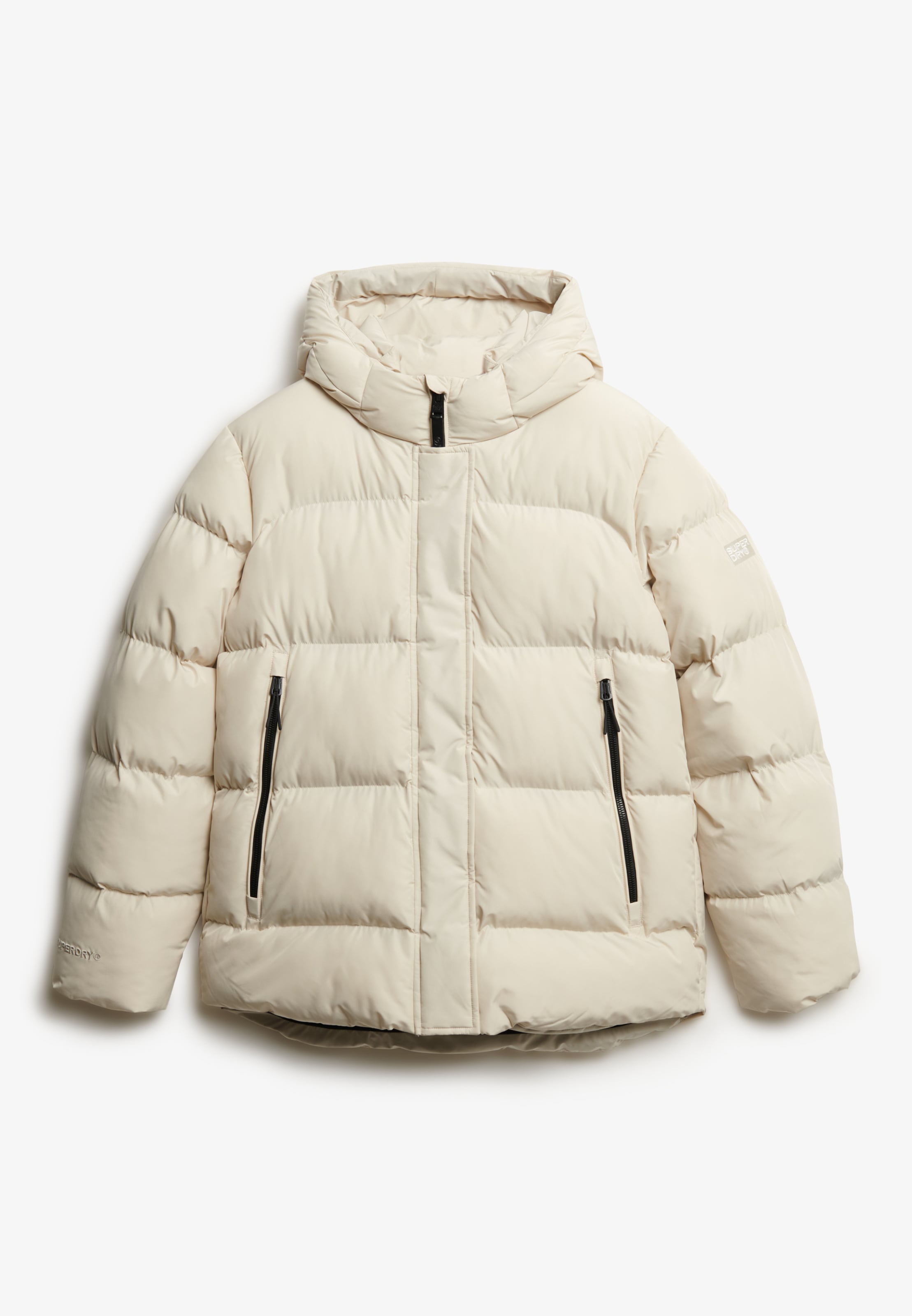 Superdry Steppjacke »HOODED 5 BAFFLE SPORTS PUFFER« mit Kapuze