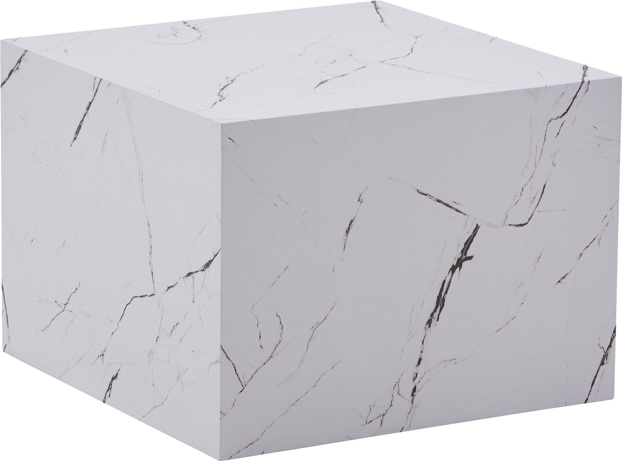 Kayoom Beistelltisch »Cuboid 125, modernes Design, robuste Konstruktion« 1 Stk. tlg. vielseitig einsetzbar, edle Oberfläche, robuste Konstruktion