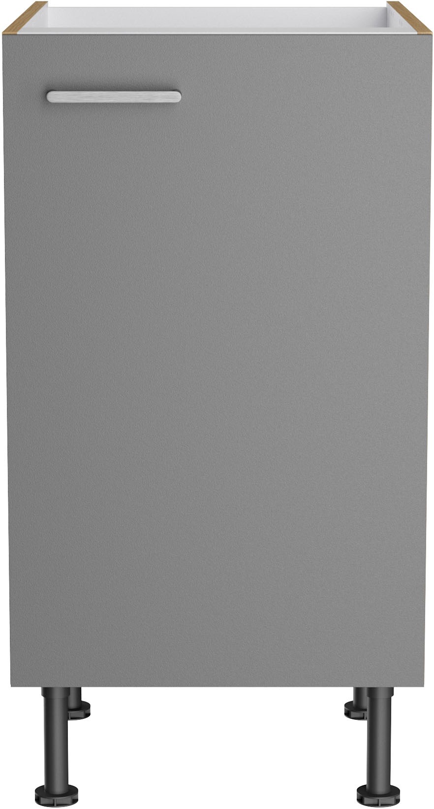 KOCHSTATION Meuble évier »KS-Lucy« Largeur 45 cm, avec 1 porte, pieds réglables en hauteur, Soft-Close
