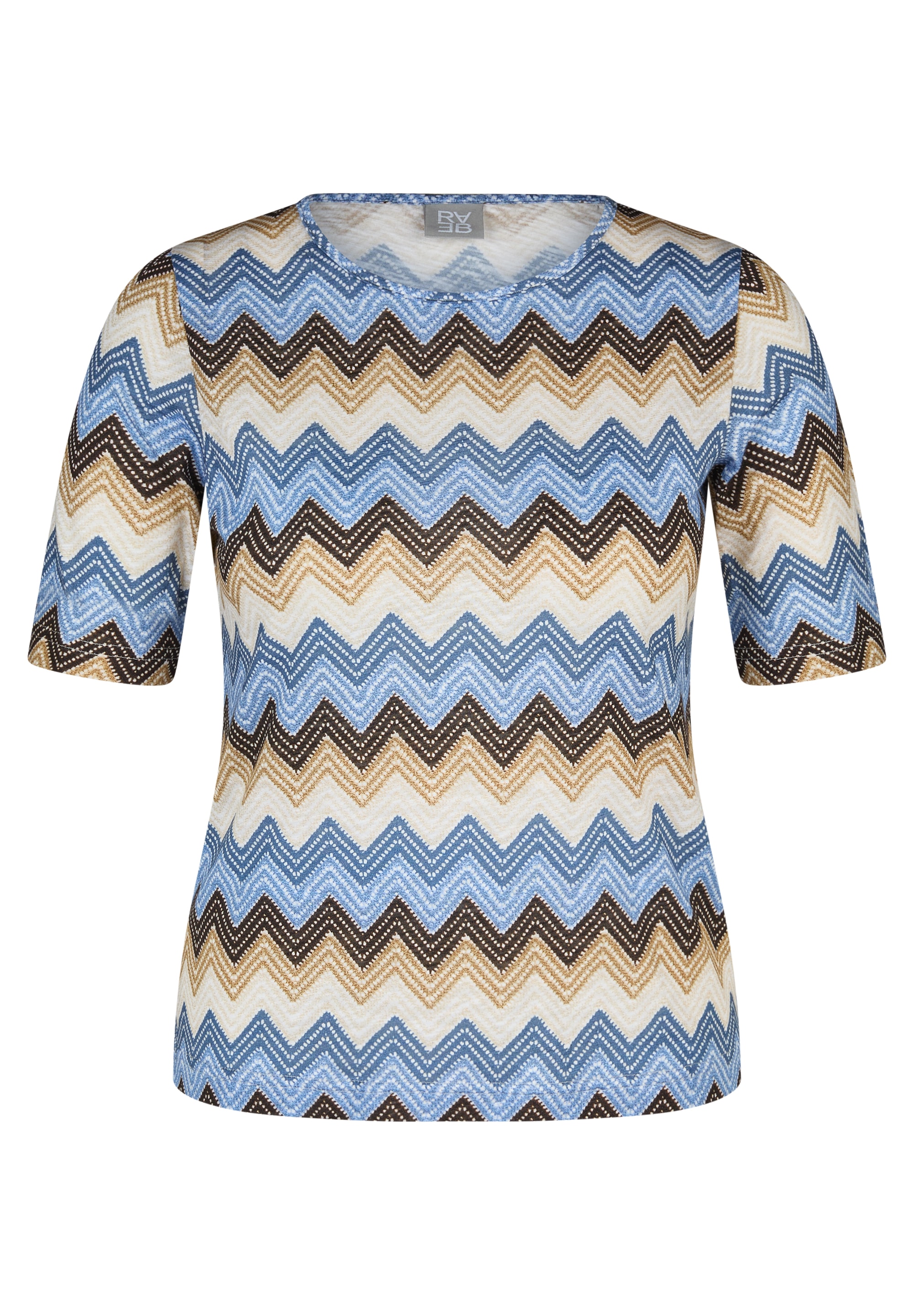 Rabe T-Shirt mit grafischem Muster