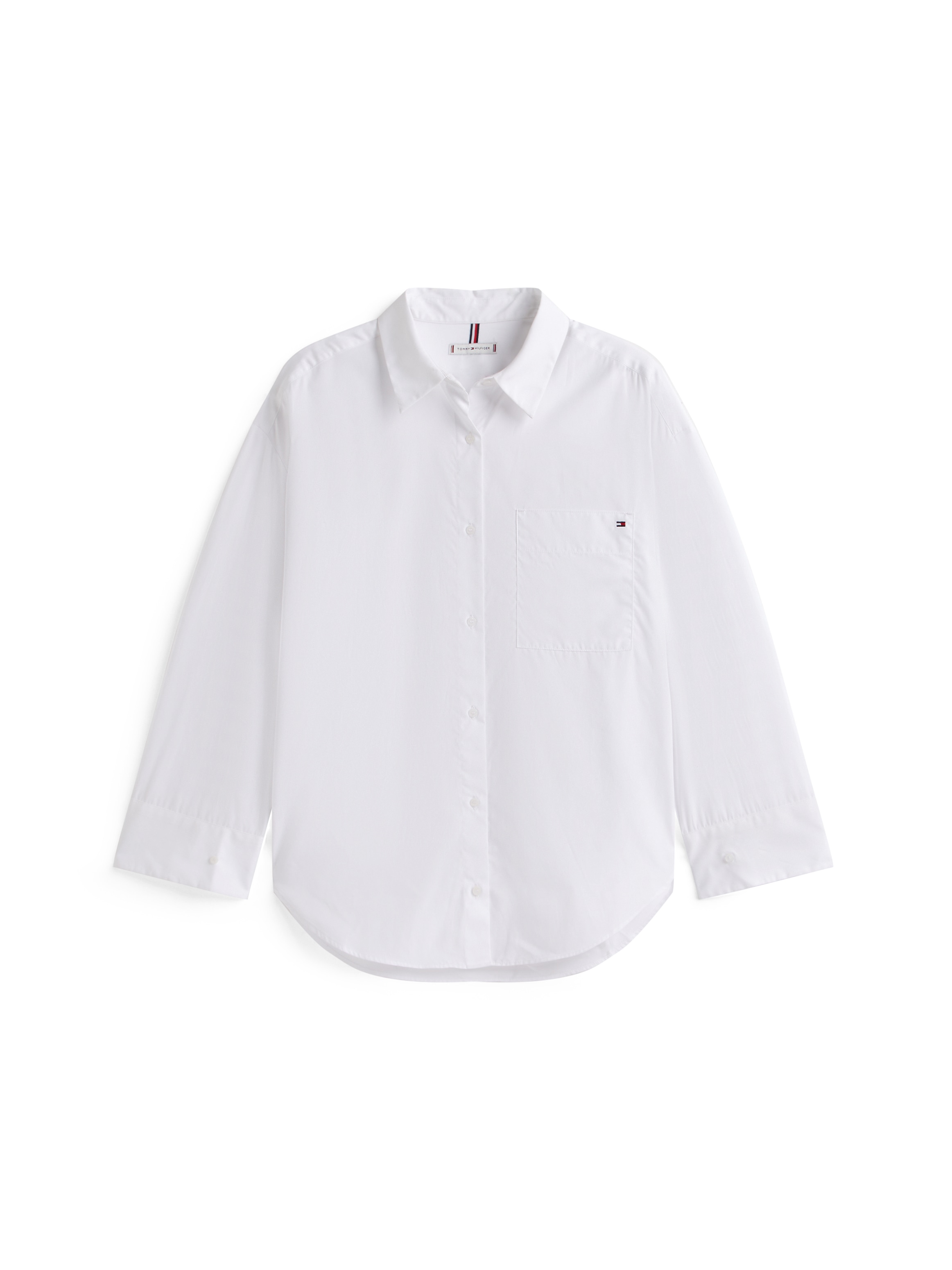 Tommy Hilfiger Blouse chemise »NEW POPLIN EASY SHIRT«