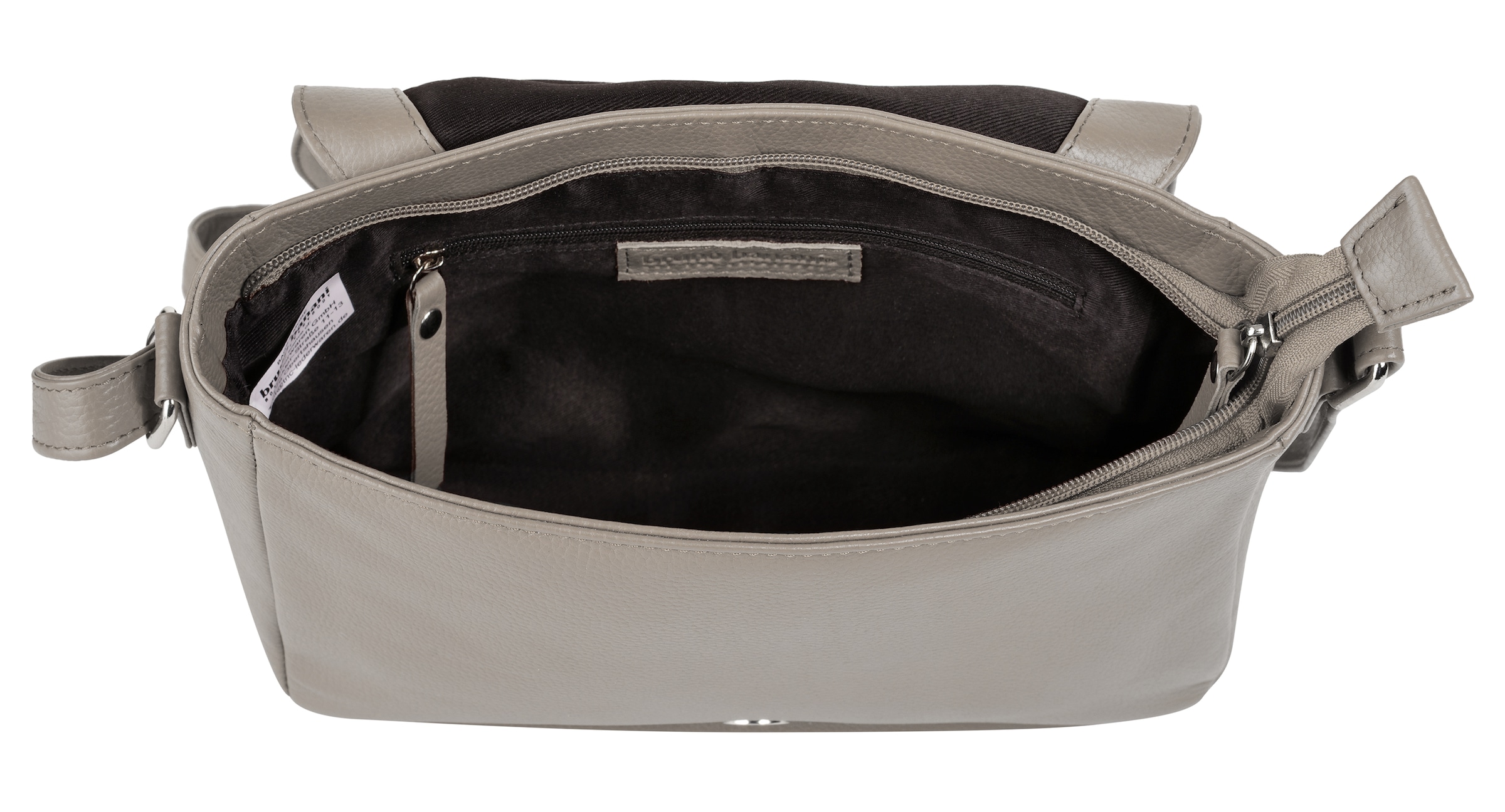 Bruno Banani Sac à bandoulière cuir véritable