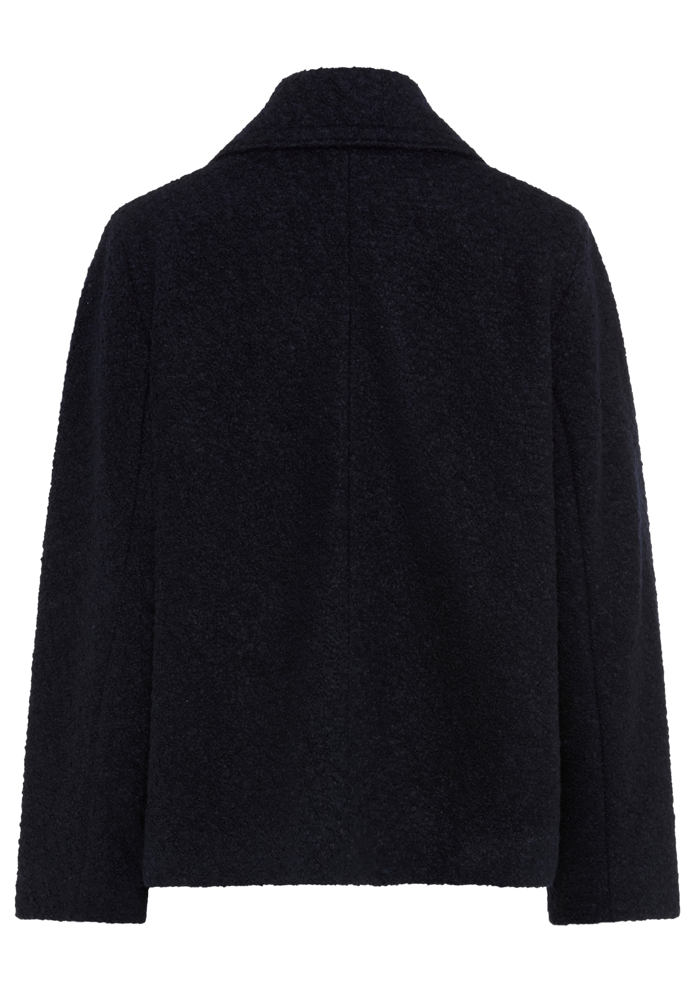 BOSS ORANGE Manteau court »Caban Premium Damenmode« avec laine, coupe ample
