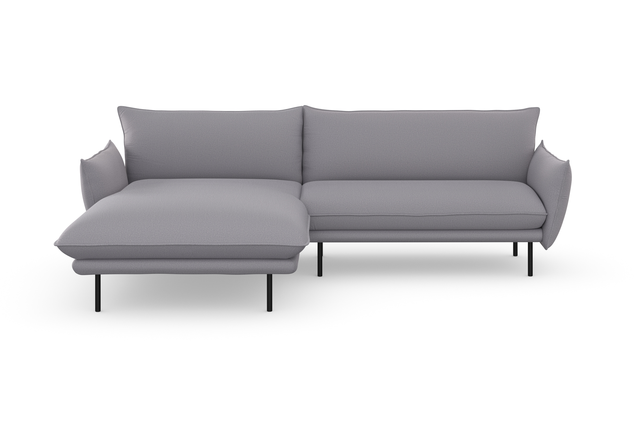 Home affaire Ecksofa »Stine L-Form« Besonderes Design durch Kissenoptik und Keder, by Morten Georgsen