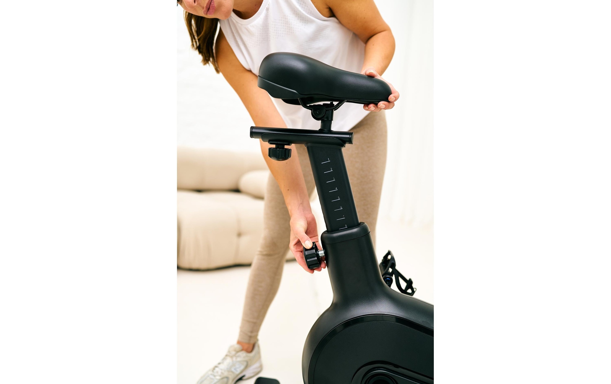   Heimtrainer »Kuipers Fitness Indoor Bike S4« Aktivitätsmessung: Aktivitätsdauer, Distanz, Fitness, Tempo