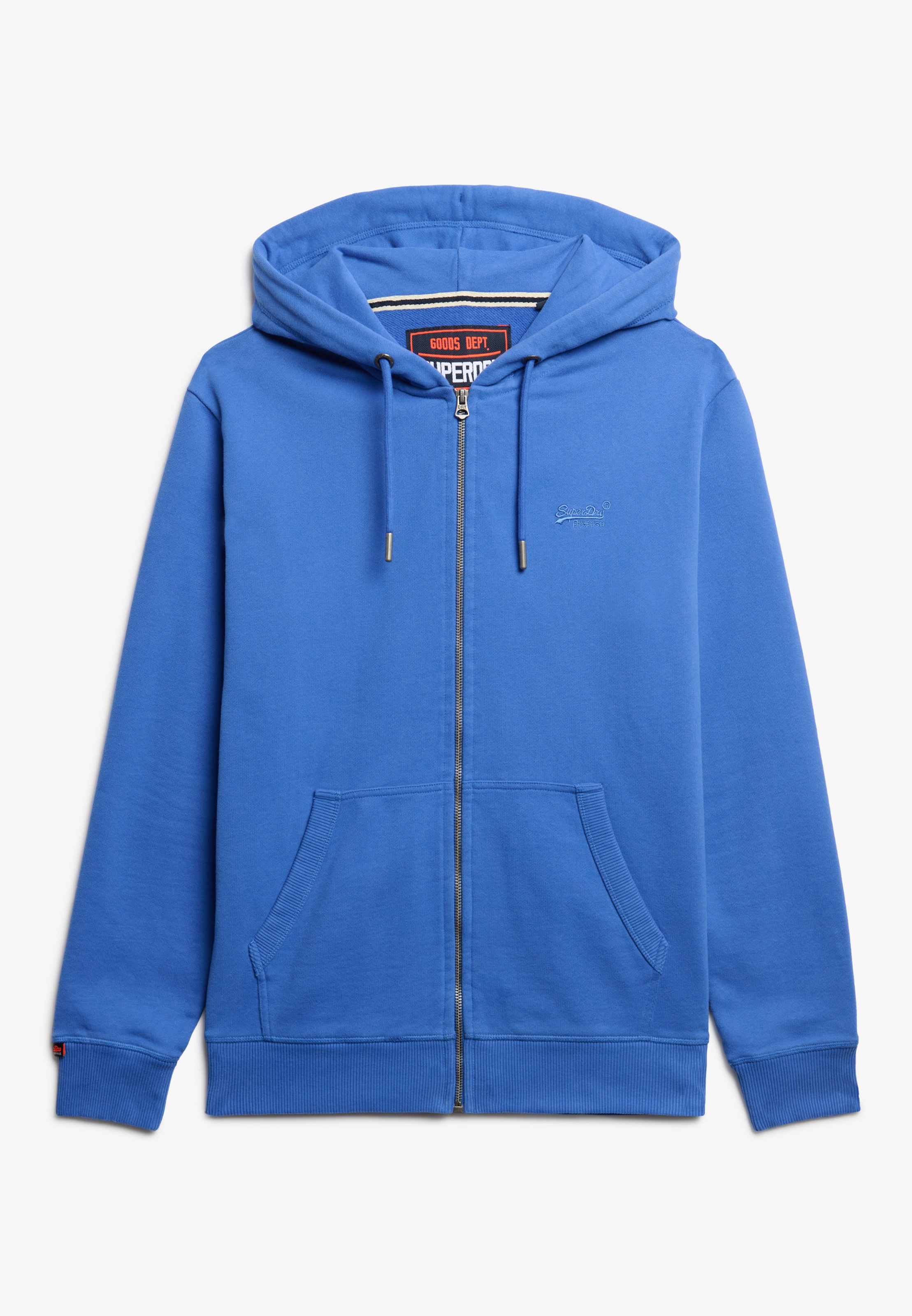 Superdry Kapuzensweatjacke »ESSENTIAL LOGO ZIP HOODIE HB« Baumwollmischung, slim fit