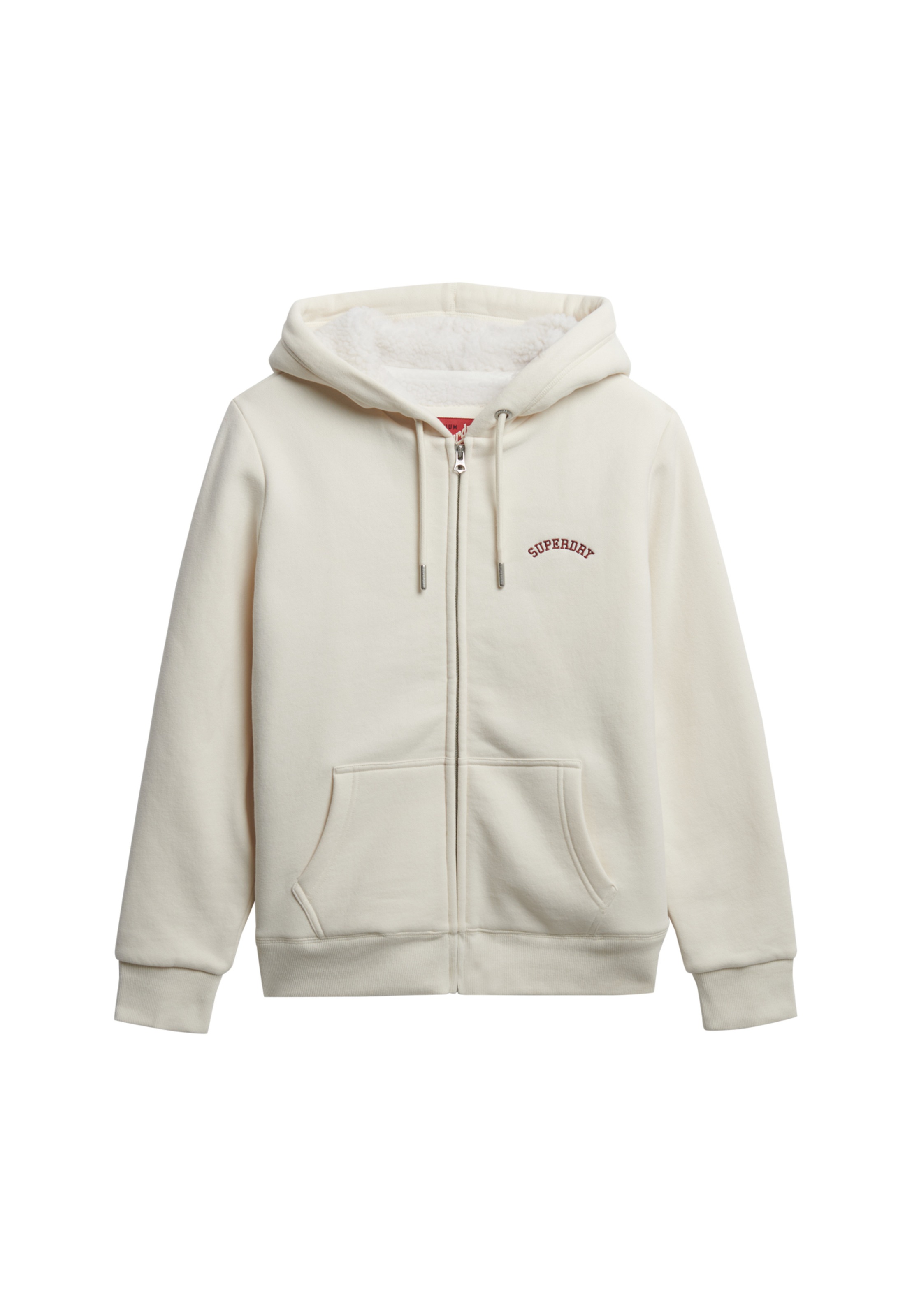 Superdry Kapuzensweatjacke »BORG LINED ZIPHOOD«