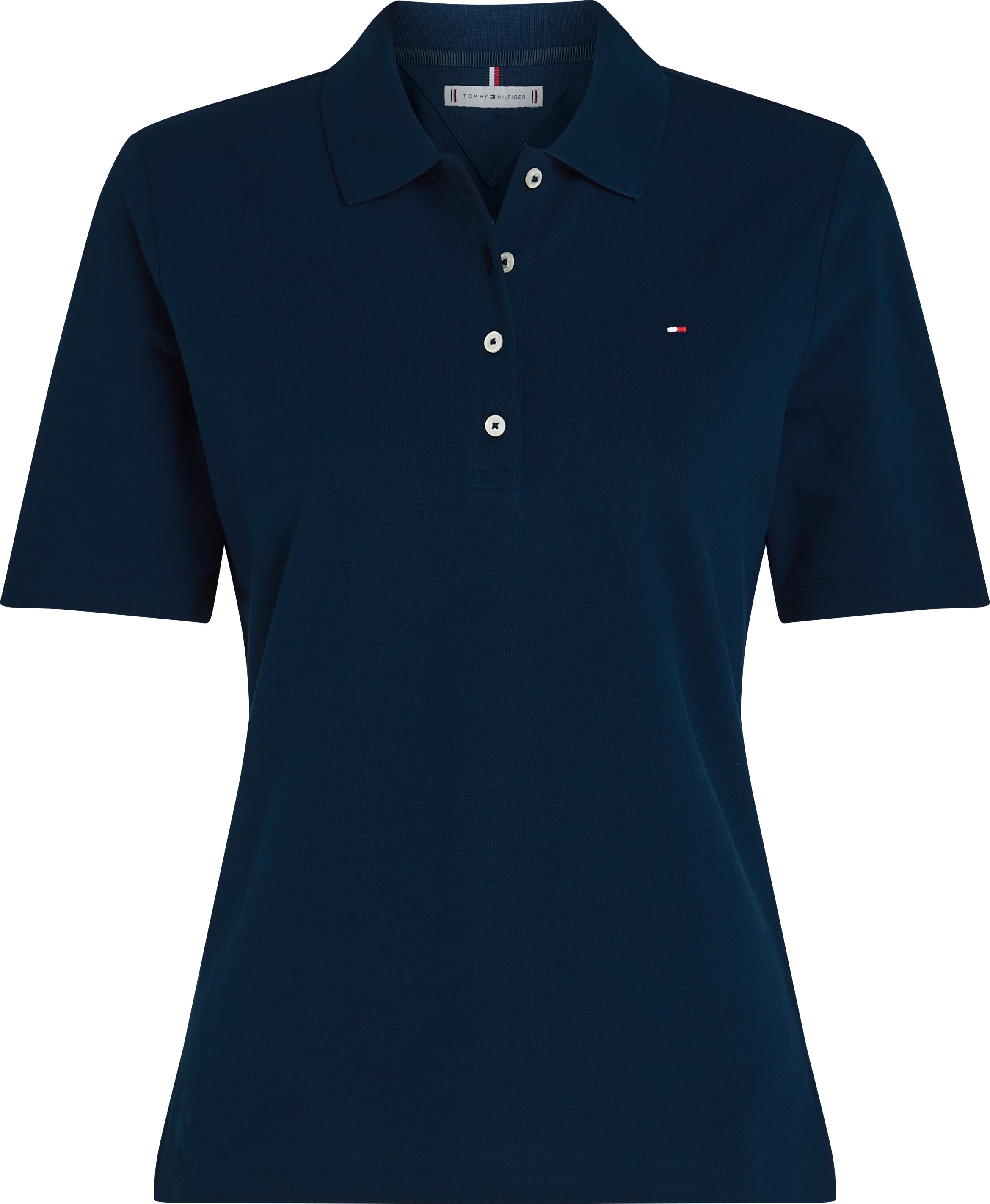 Tommy Hilfiger Poloshirt »Regular Fit Pique Premium Polo« Baumwollmischung, regular fit