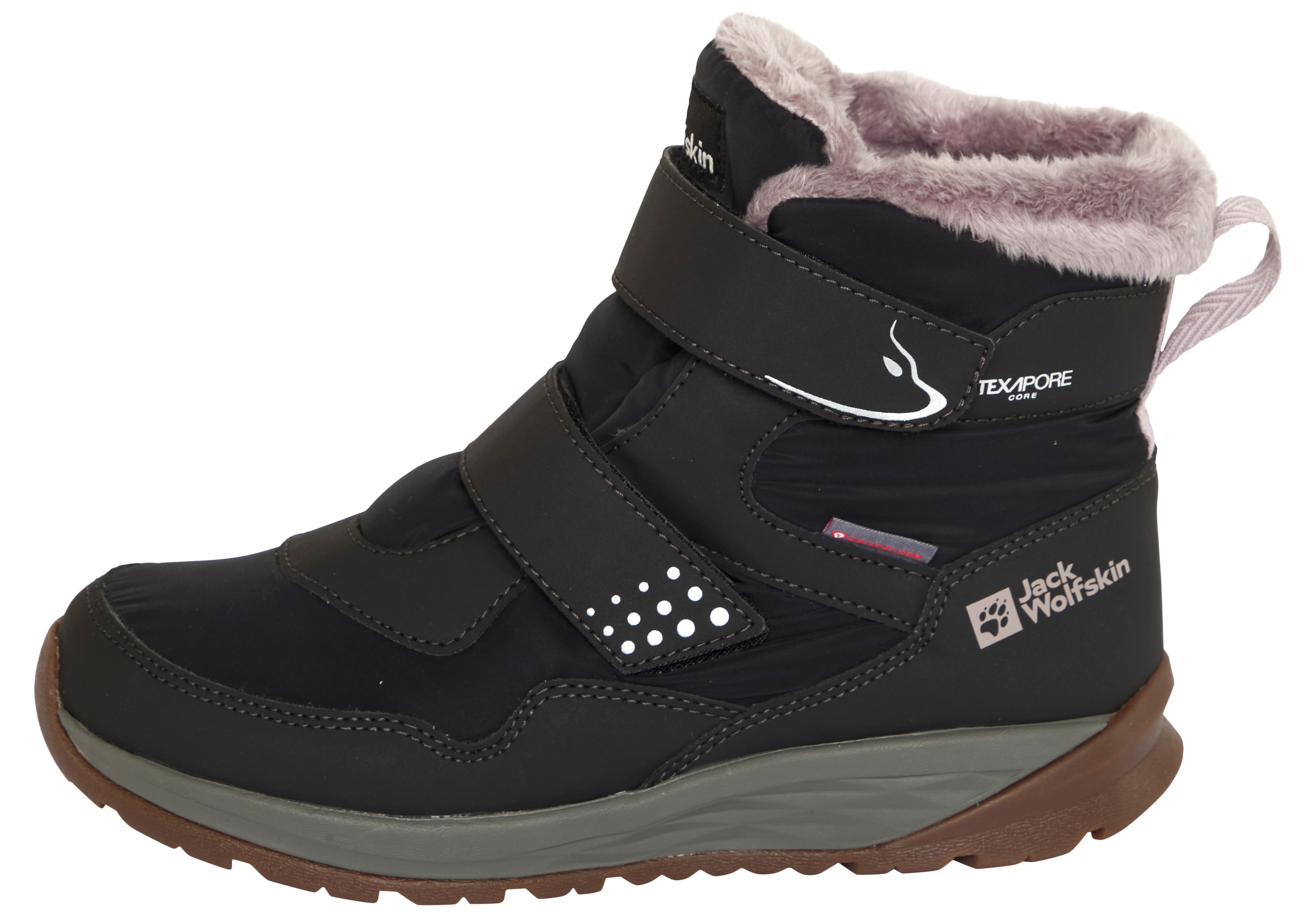 Jack Wolfskin Bottes d'hiver »POLAR BEAR-G TEXAPORE MID VC K«  Bottes de neige, bottes d'hiver, chaussures d'hiver, imperméables et doublées