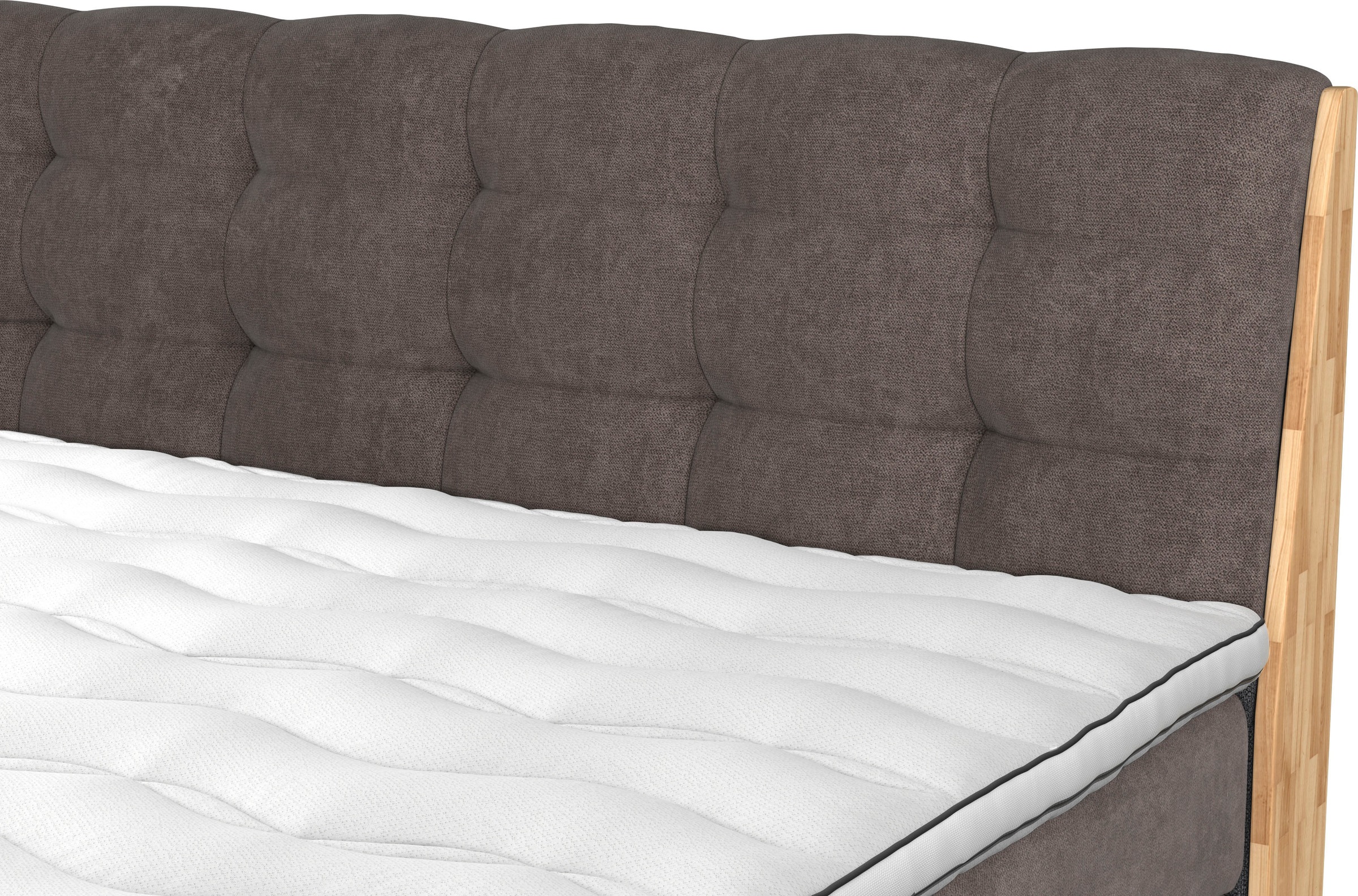 Home affaire Lit boxspring »Naome« lit boxspring, incluant surmatelas