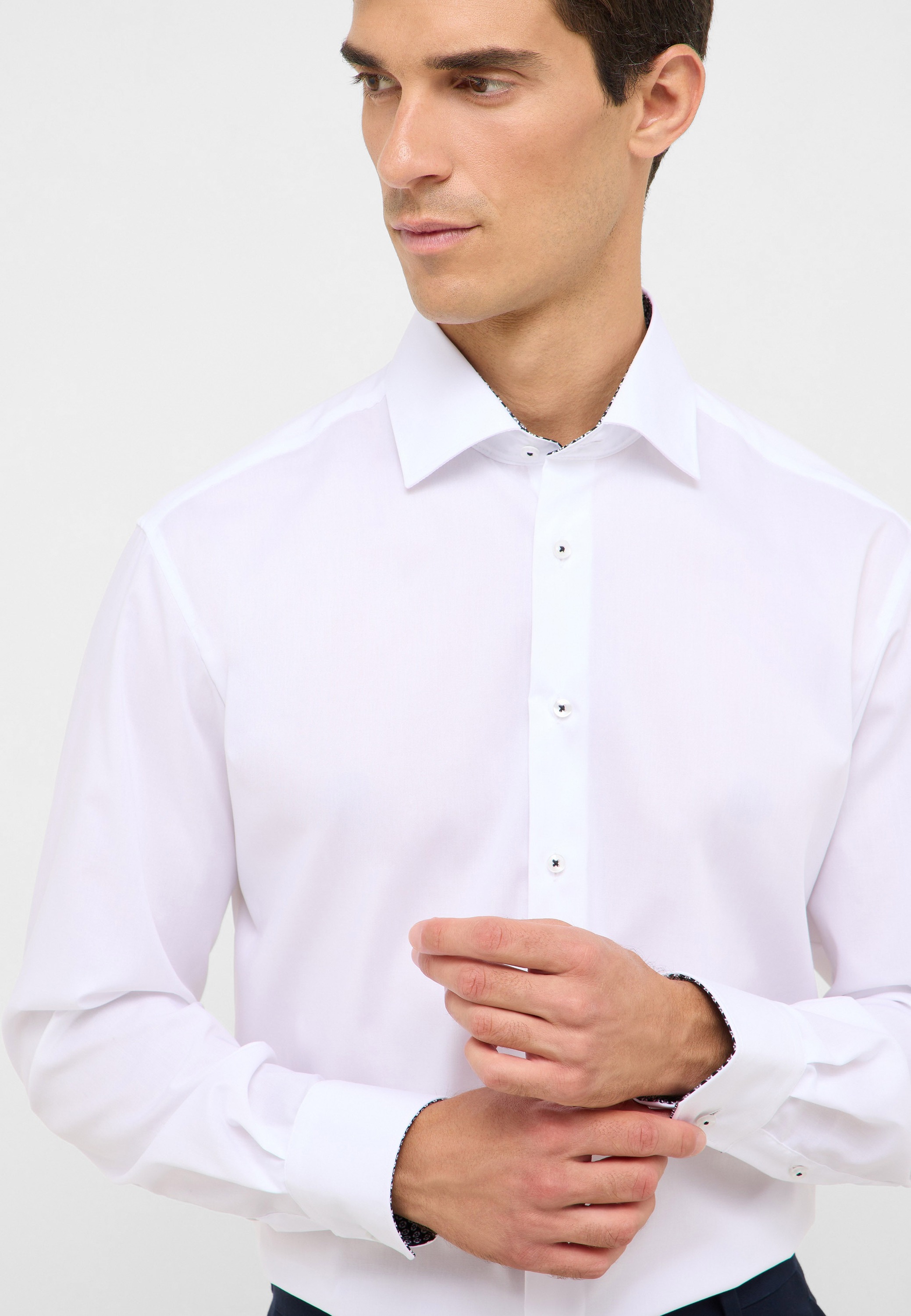 Eterna Langarmhemd »MODERN FIT« NON IRON (bügelfrei)
