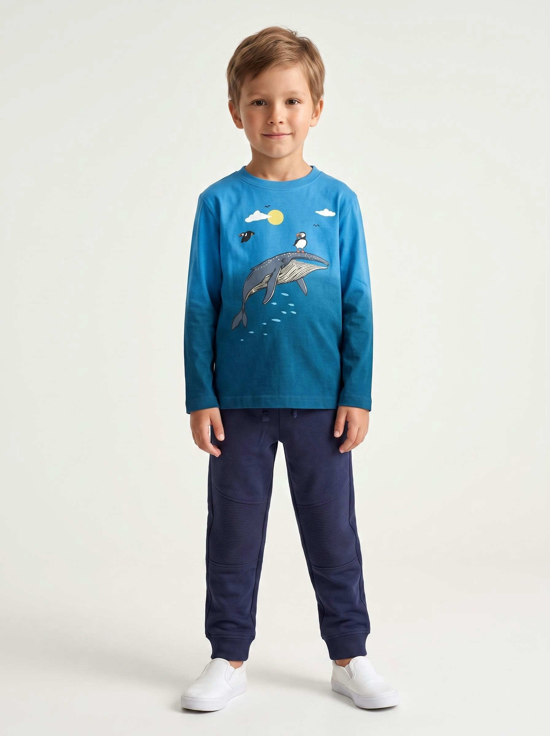 Blue Seven T-shirt à manches longues Coton