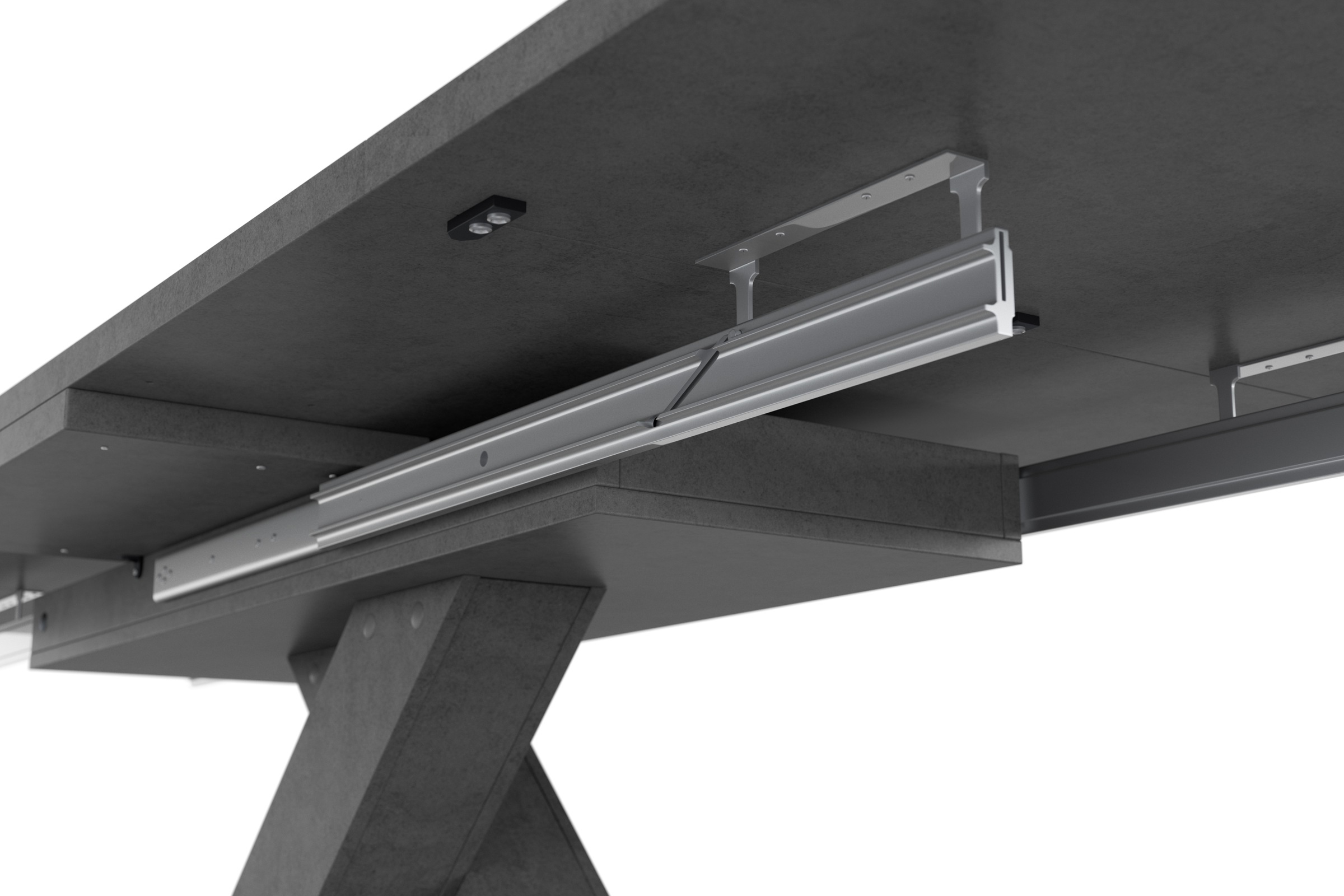 Mäusbacher Esstisch »Komfort Tisch TOPSELLER!« OTTOs Choice,  Mäusbacher Esstisch mit X Gestell und Bodenplatte. Breite 160-260